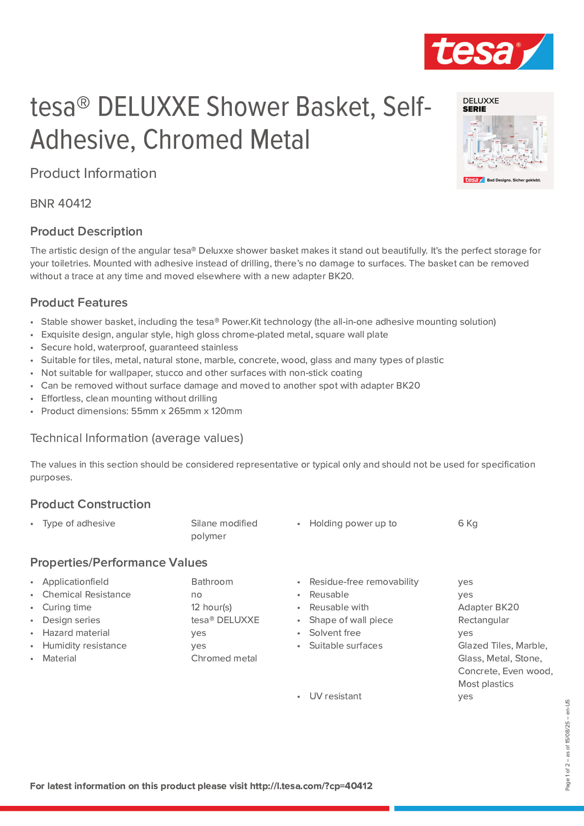 Product information_tesa® 40412_en