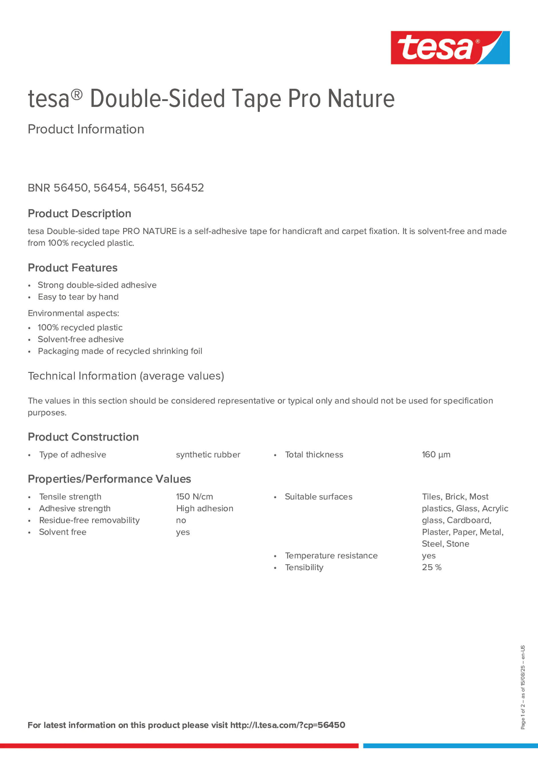 Product information_tesa® 56450_en