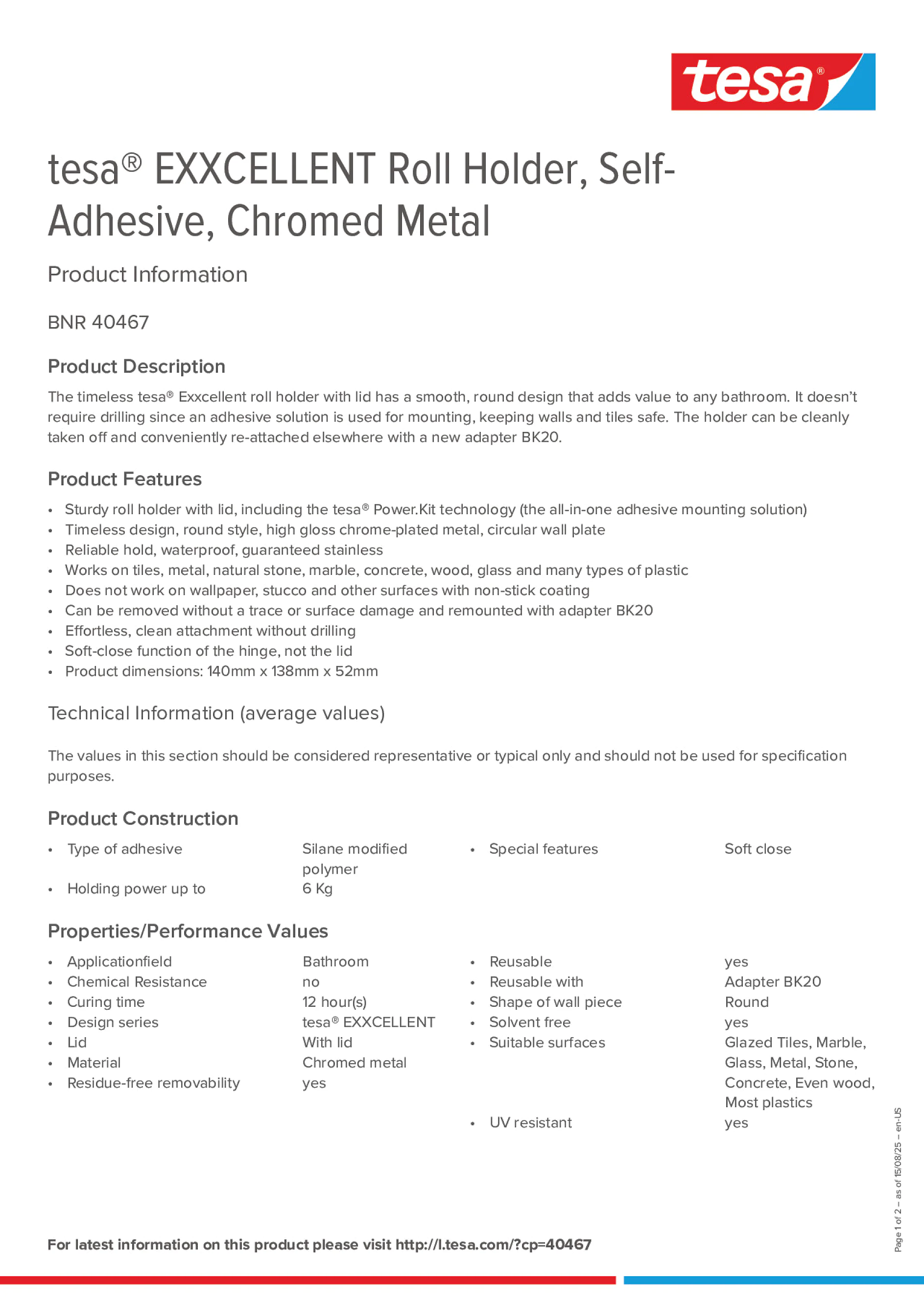 Product information_tesa® 40467_en