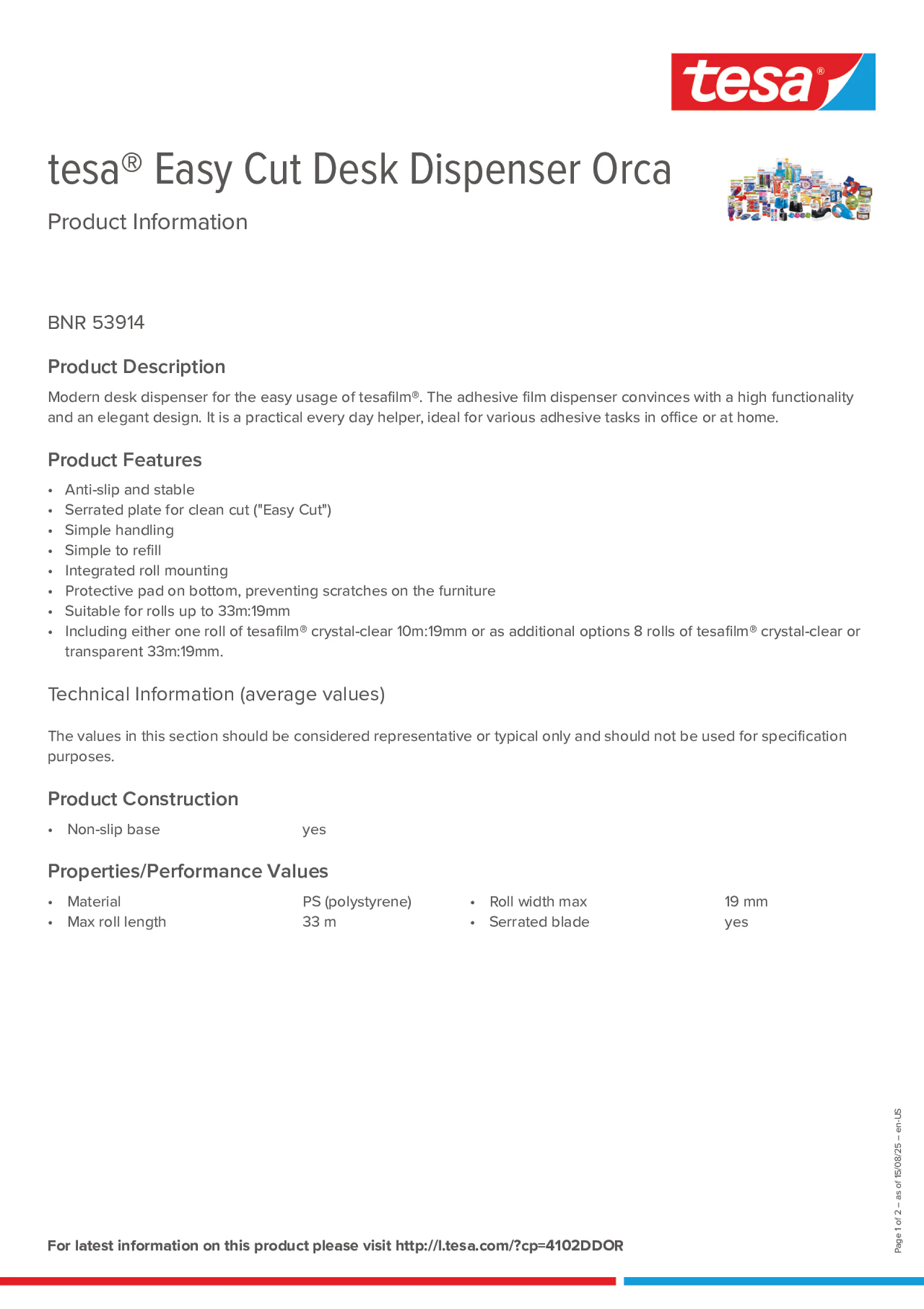 Product information_tesa® Easy Cut 53914_en