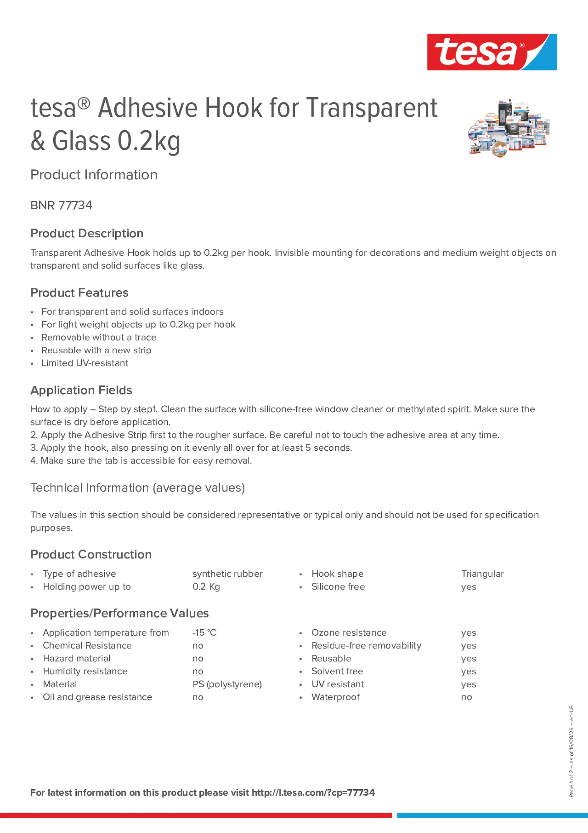 Product information_tesa® 77734_en