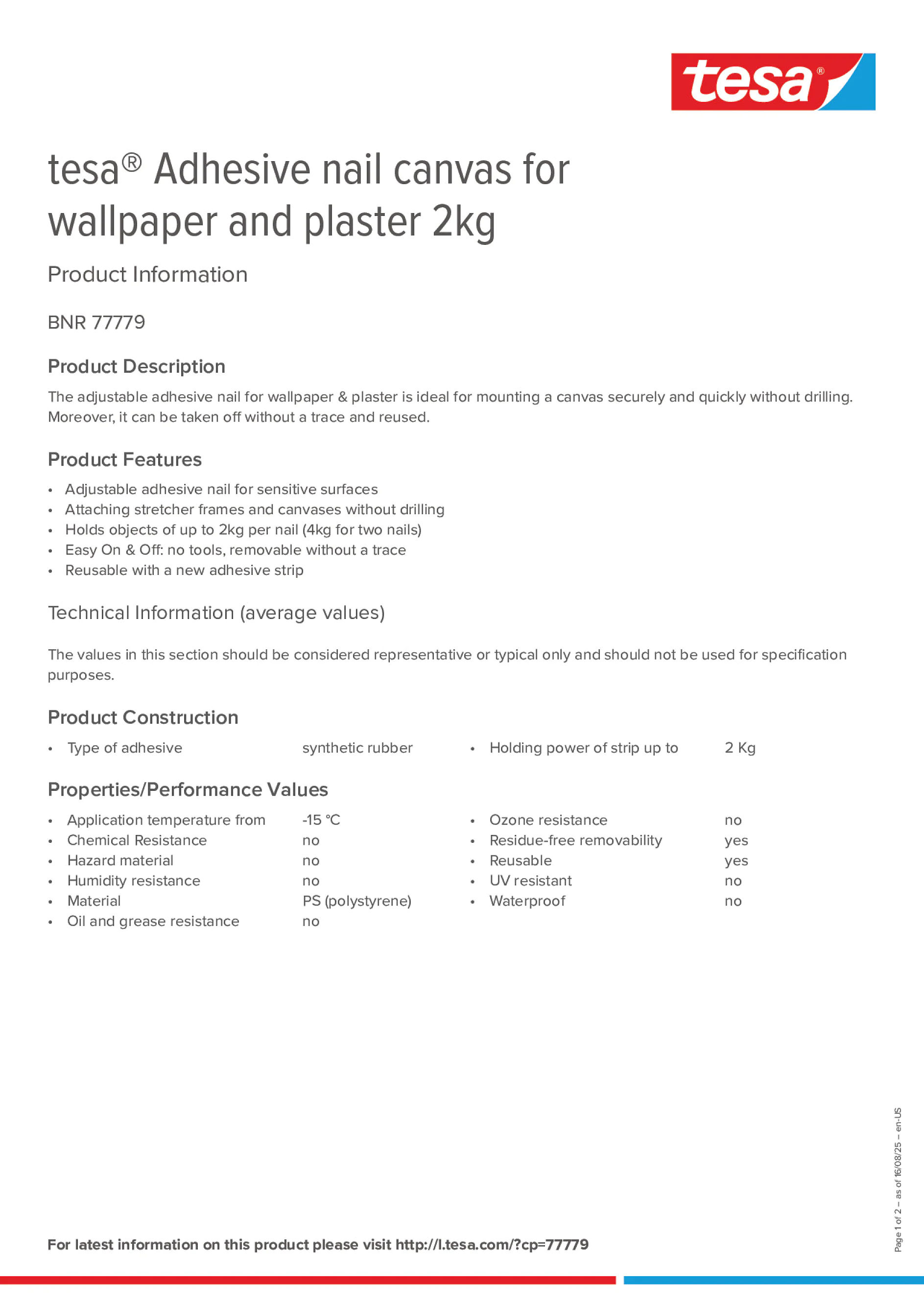 Product information_tesa® 77779_en