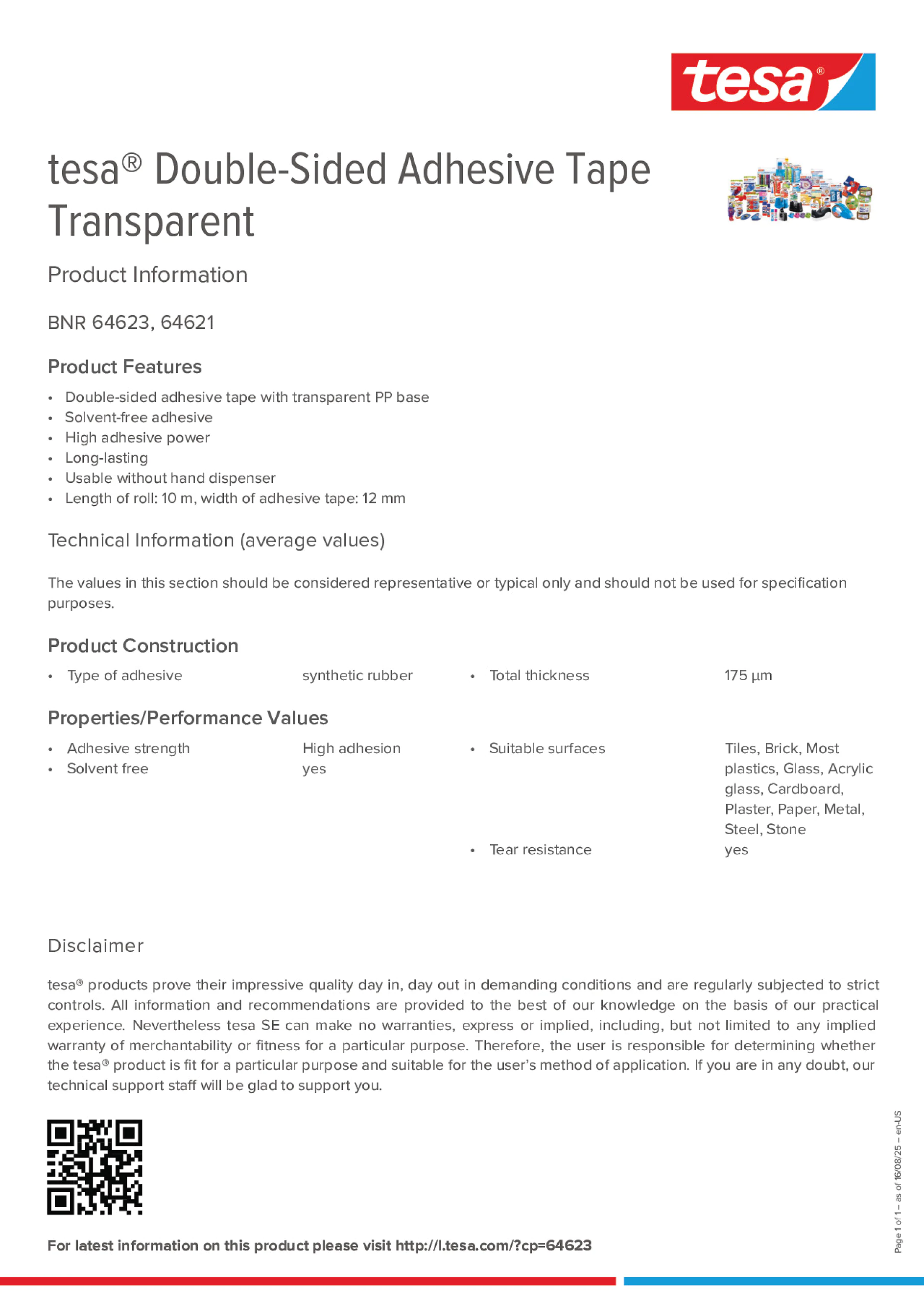 Product information_tesa® 64621_en