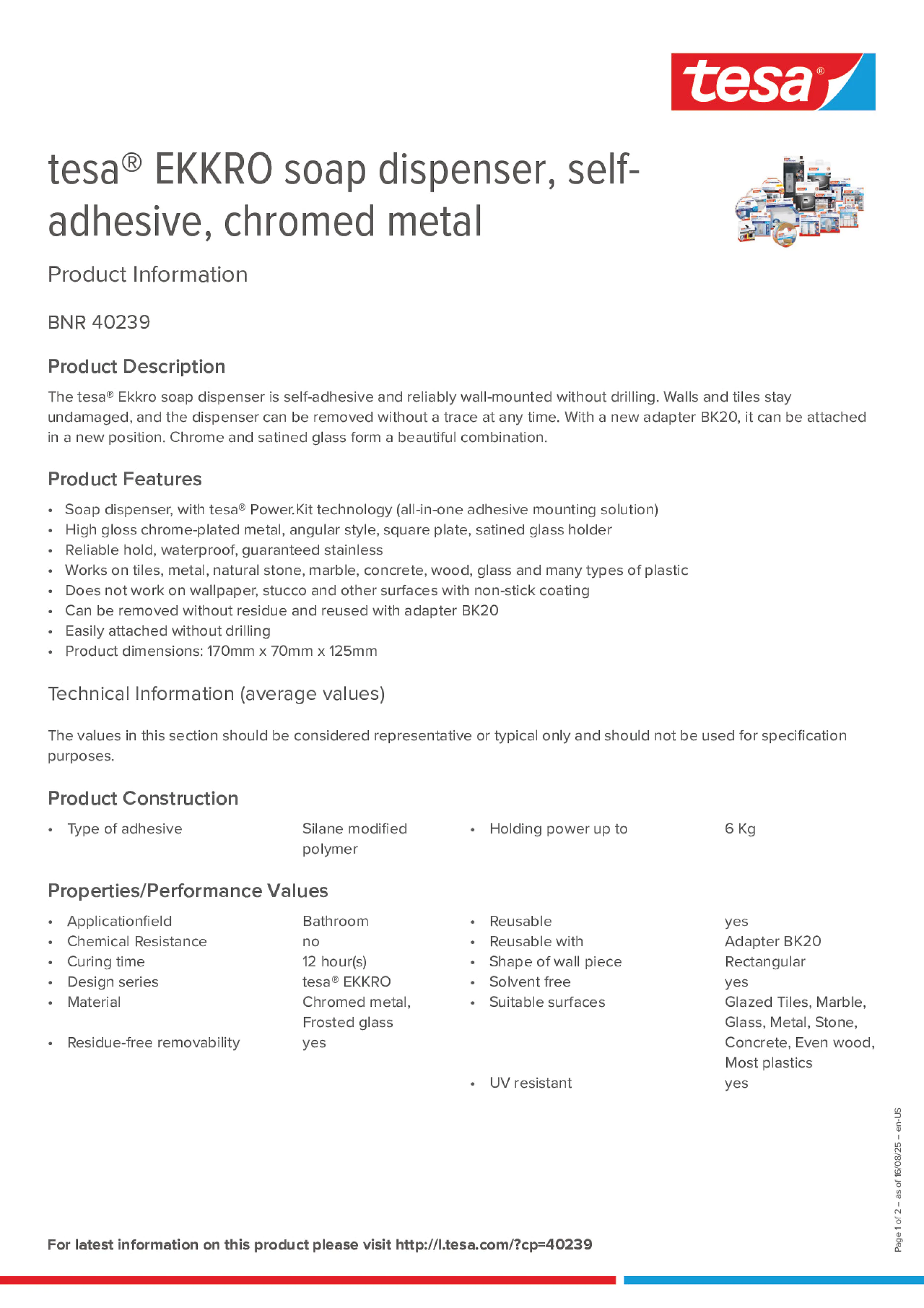 Product information_tesa® 40239_en