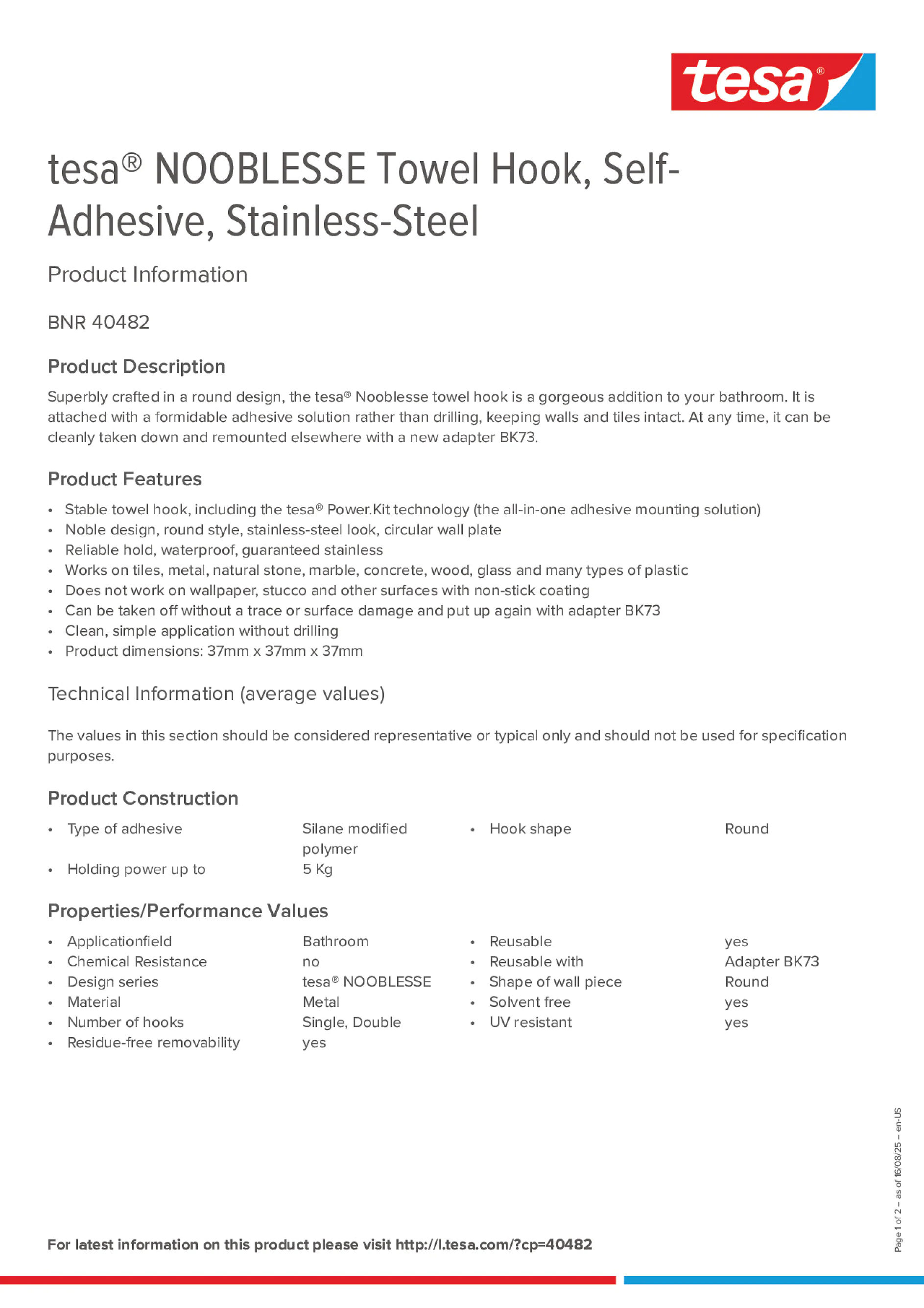 Product information_tesa® 40482_en