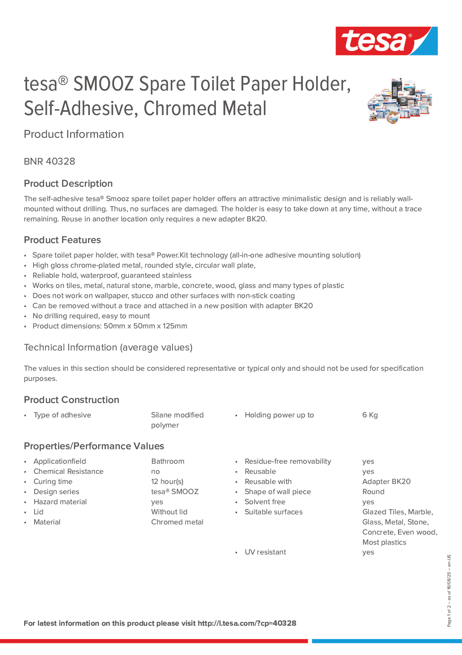 Product information_tesa® 40328_en