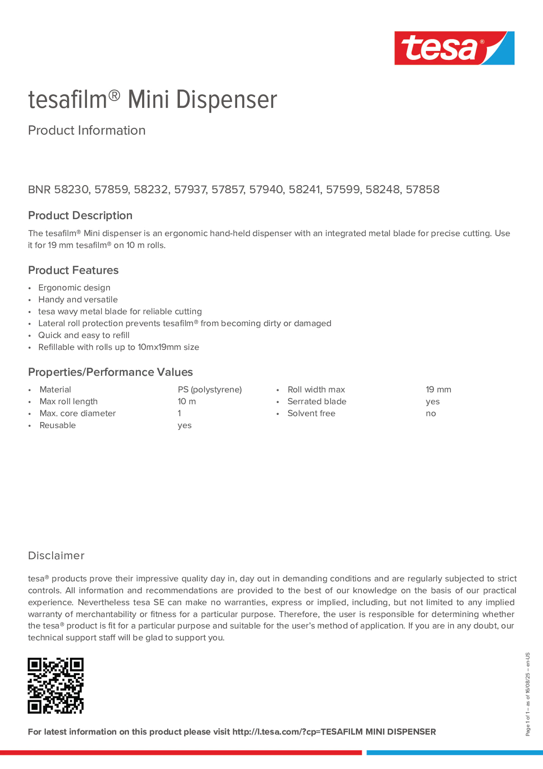 Product information_tesafilm® 57599_en
