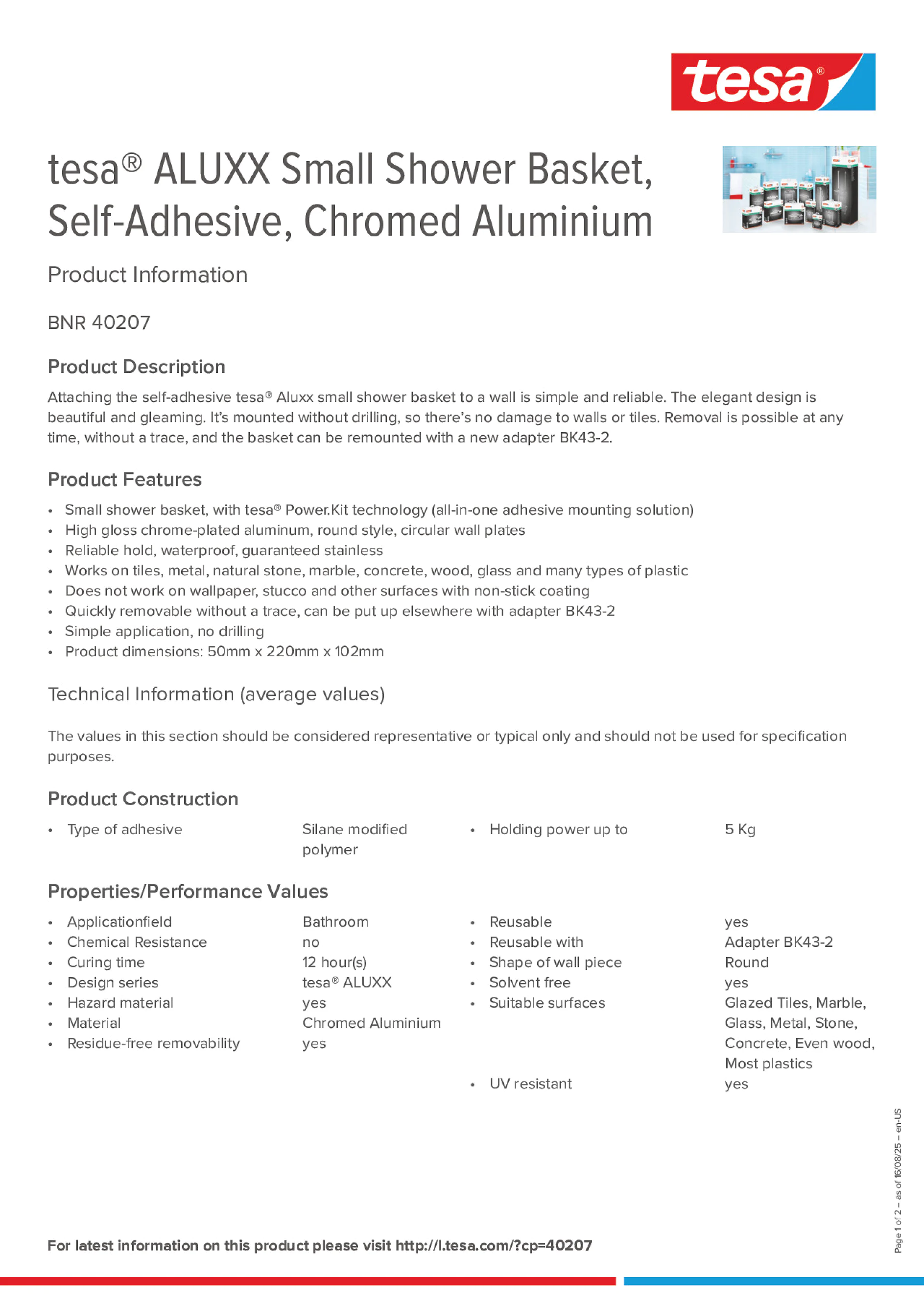 Product information_tesa® 40207_en