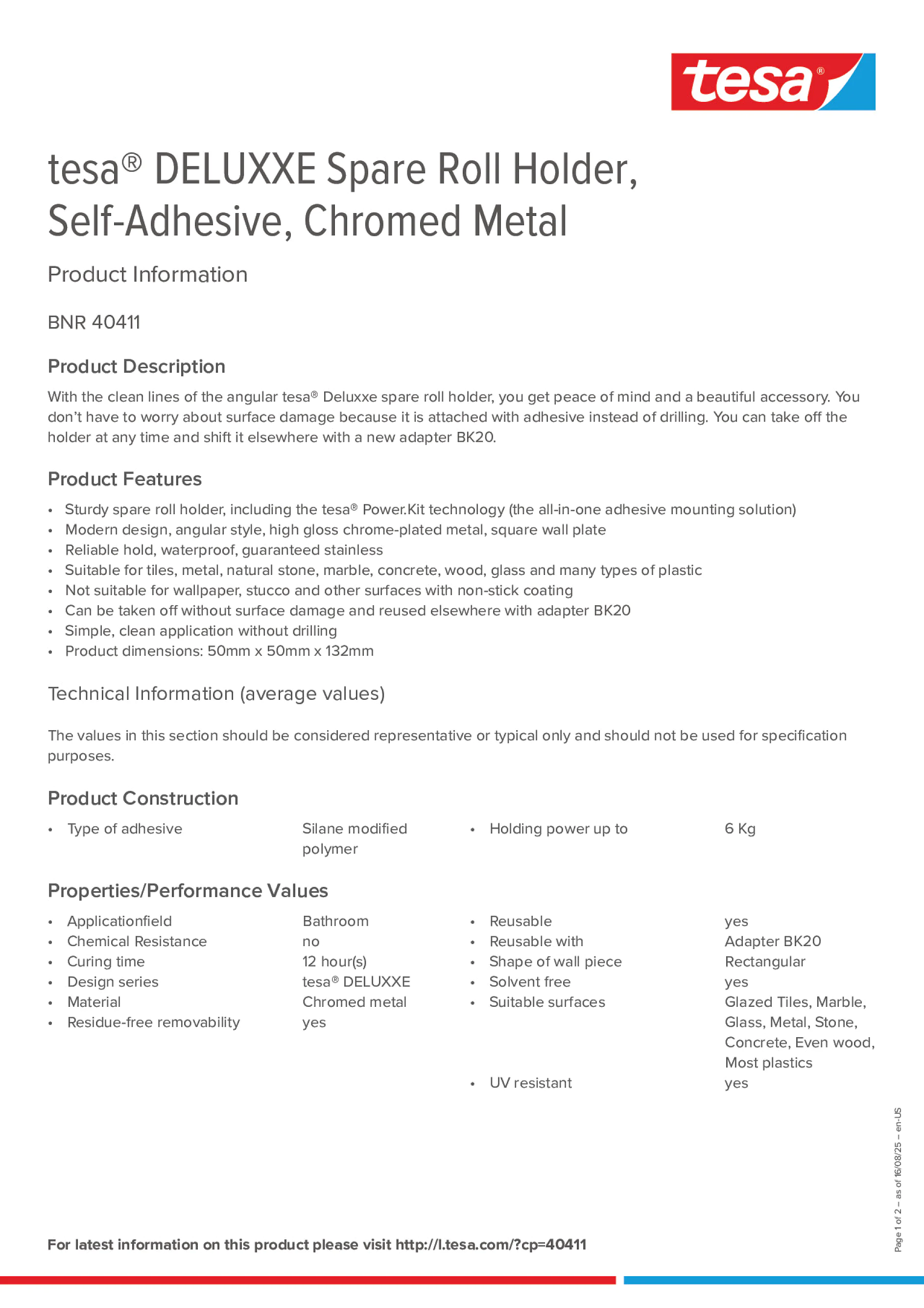 Product information_tesa® 40411_en