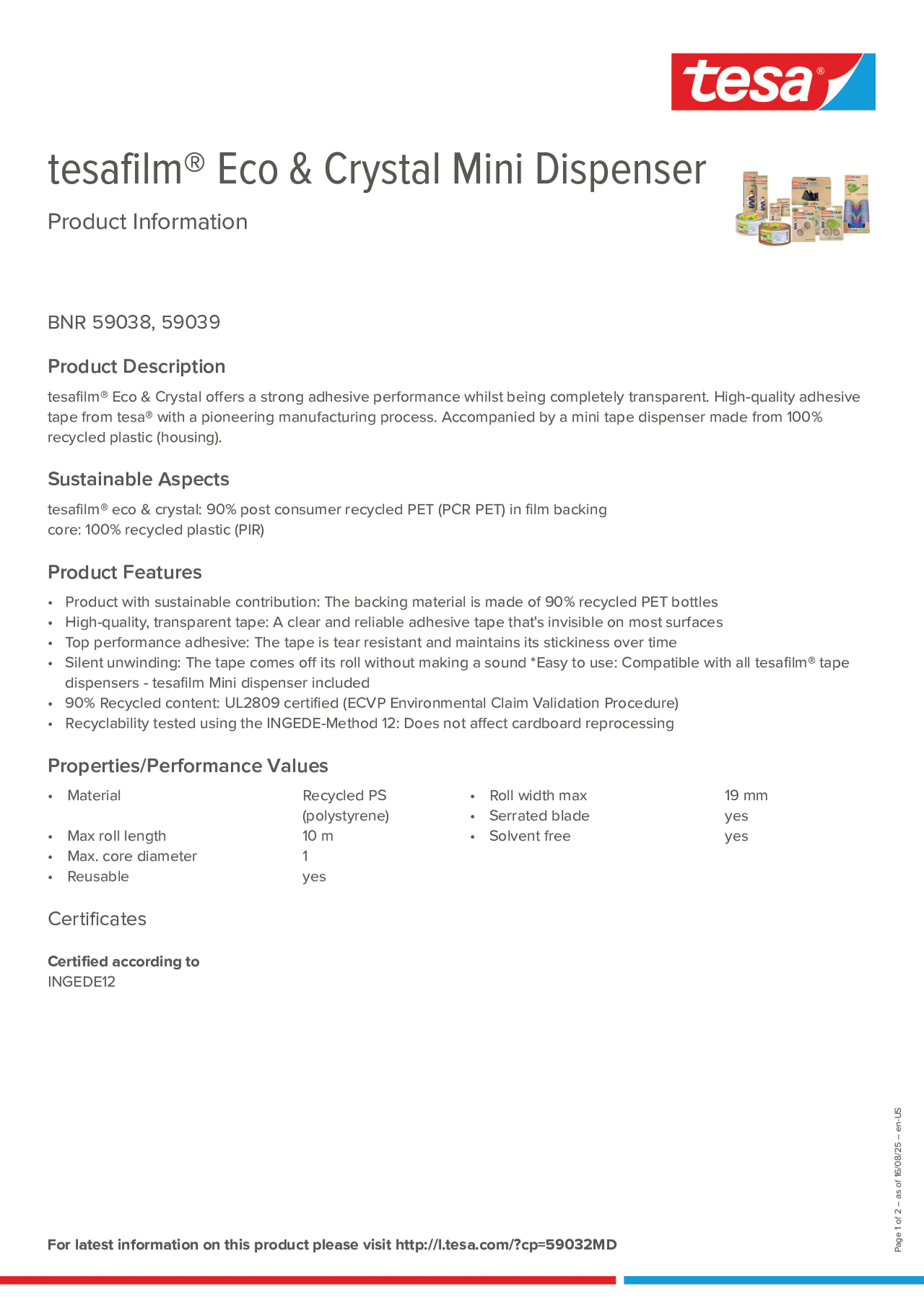 Product information_tesafilm® 59038_en