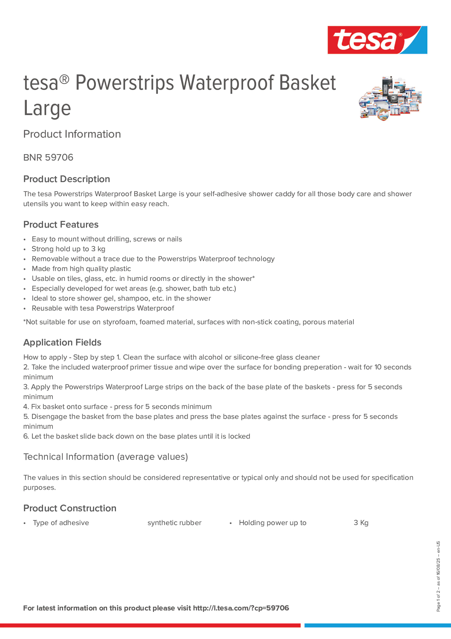 Product information_tesa® Powerstrips 59706_en