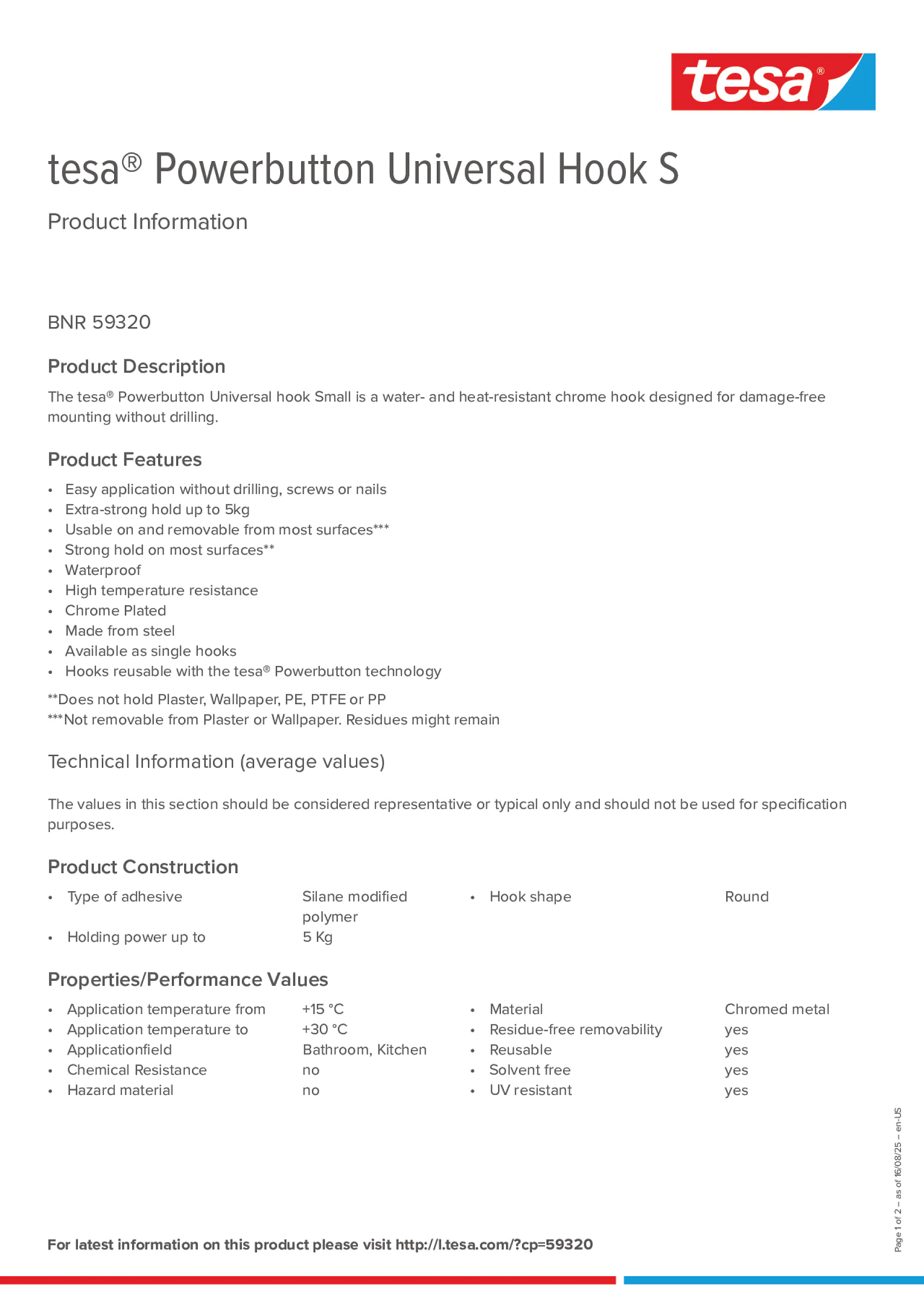 Product information_tesa® Powerbutton 59320_en