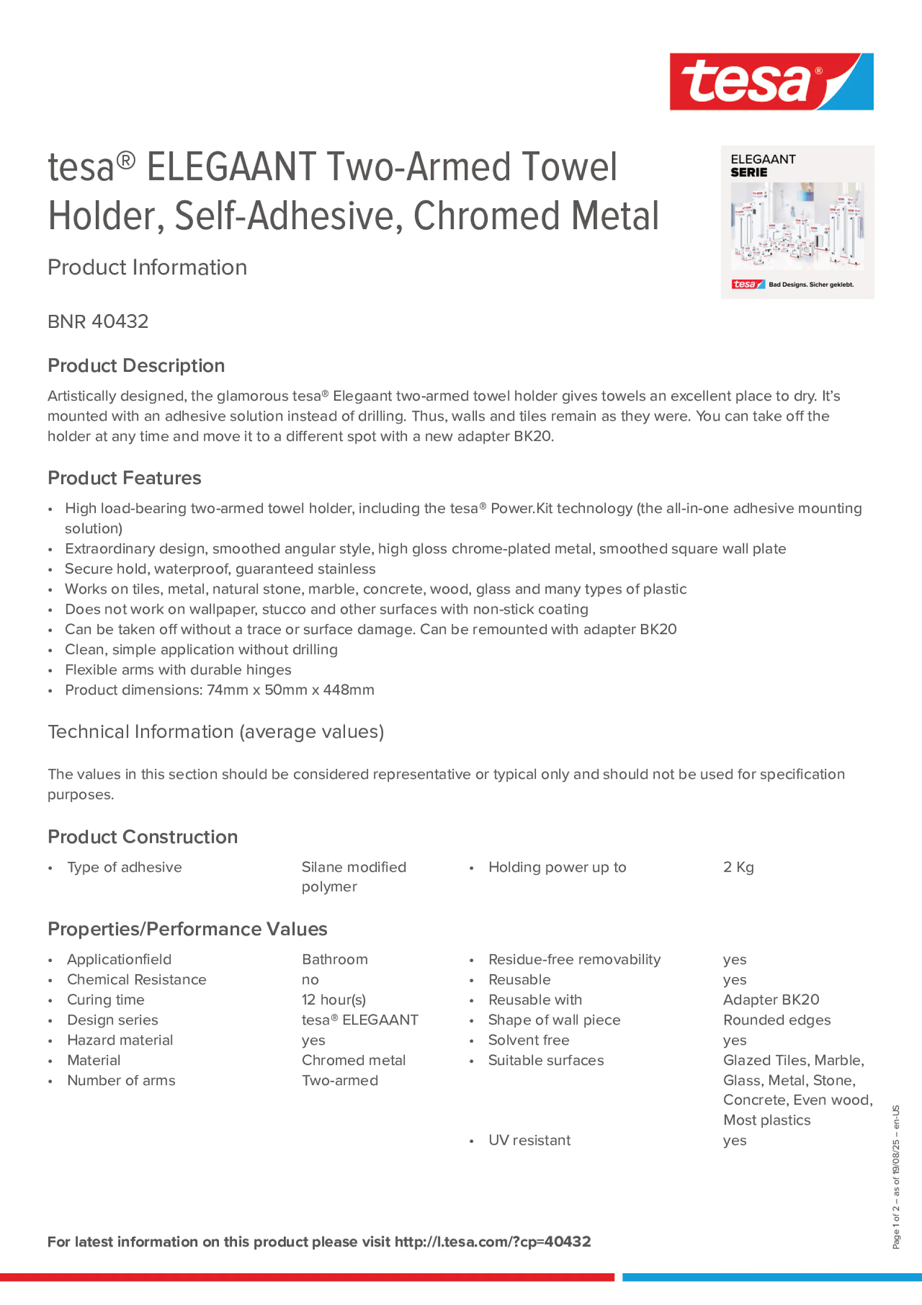 Product information_tesa® 40432_en