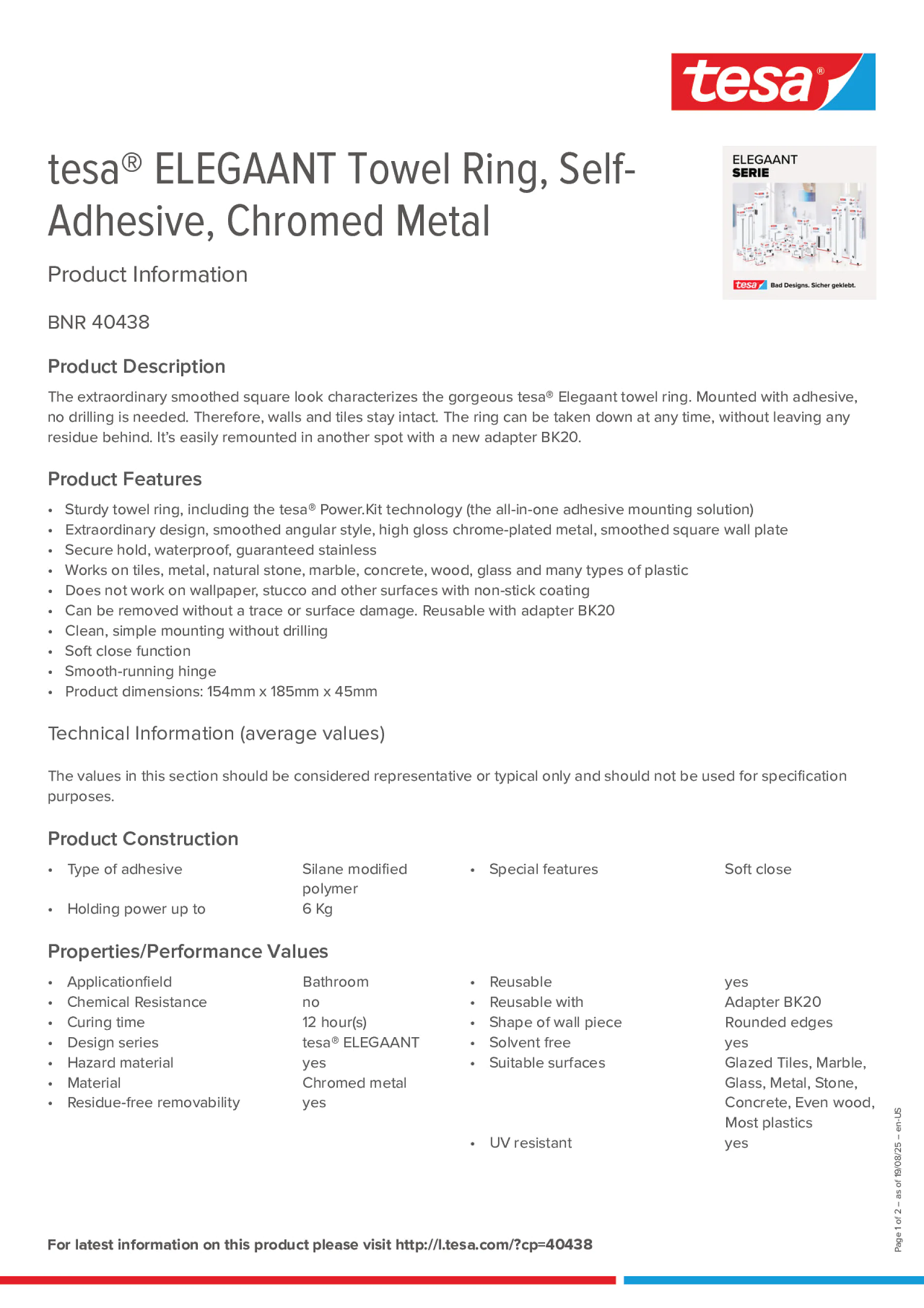 Product information_tesa® 40438_en