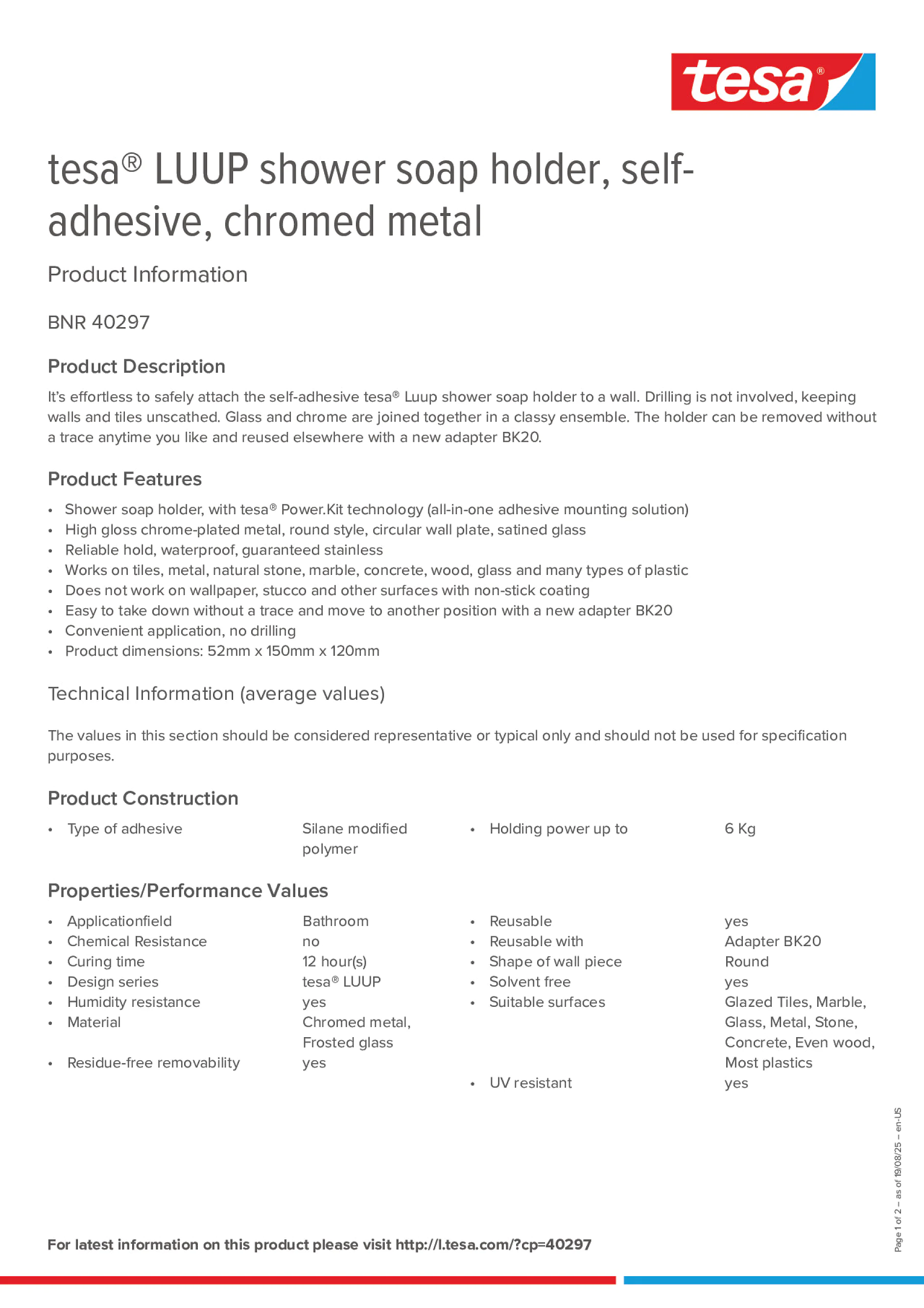 Product information_tesa® 40297_en