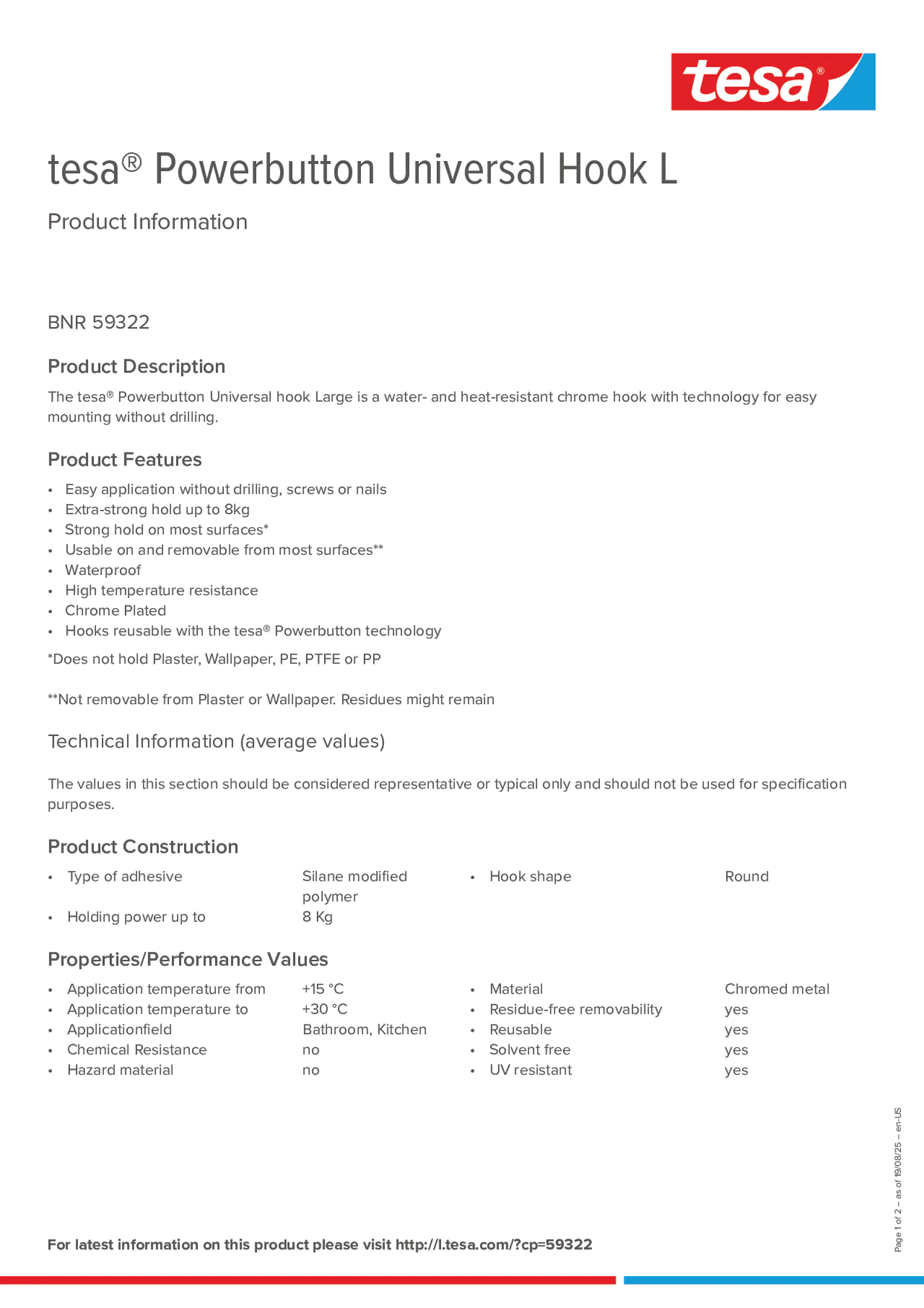 Product information_tesa® Powerbutton 59322_en
