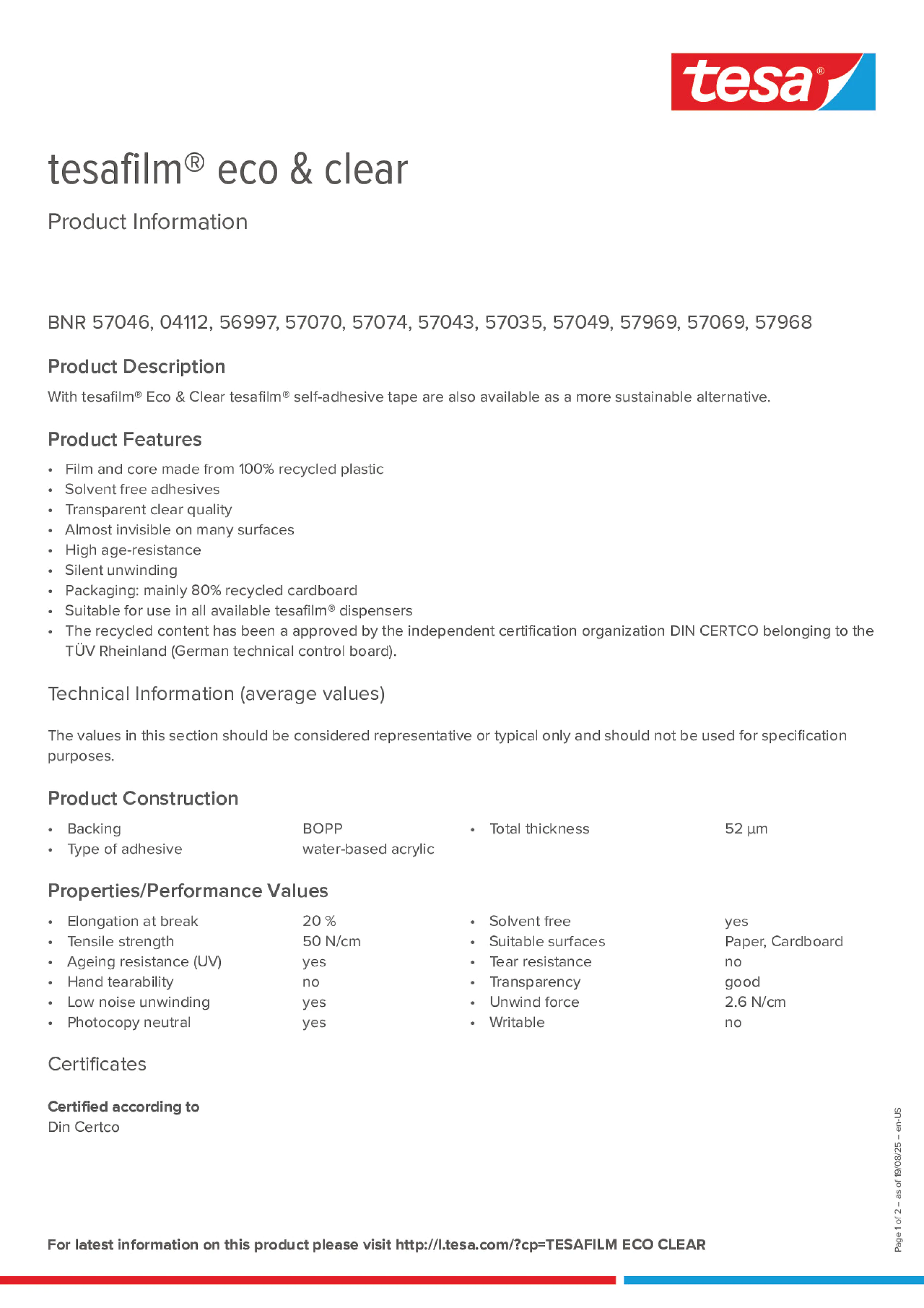 Product information_tesafilm® 56997_en