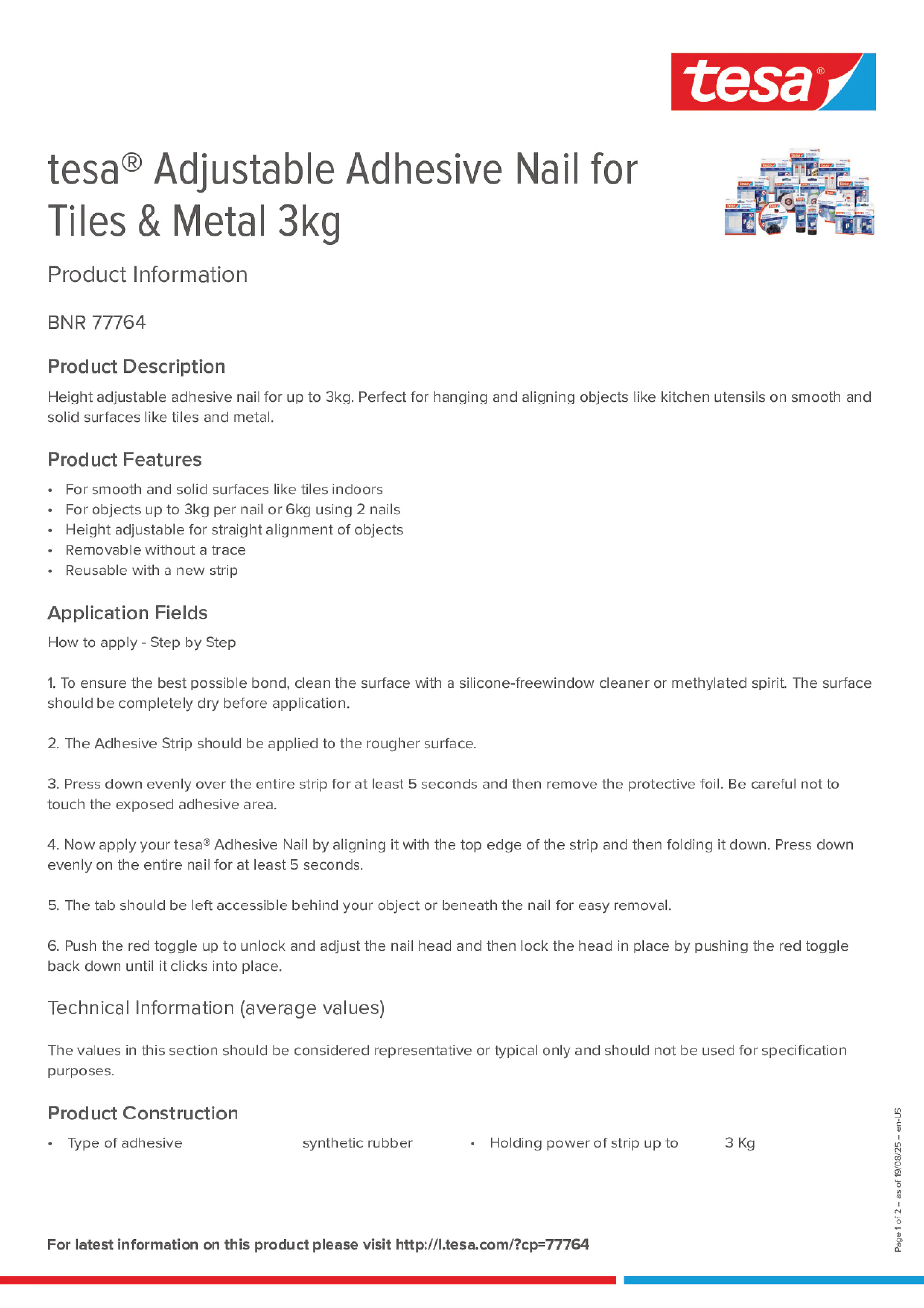Product information_tesa® 77764_en