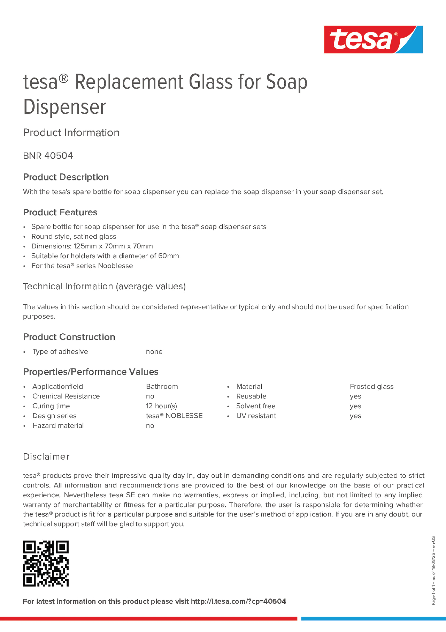 Product information_tesa® 40504_en