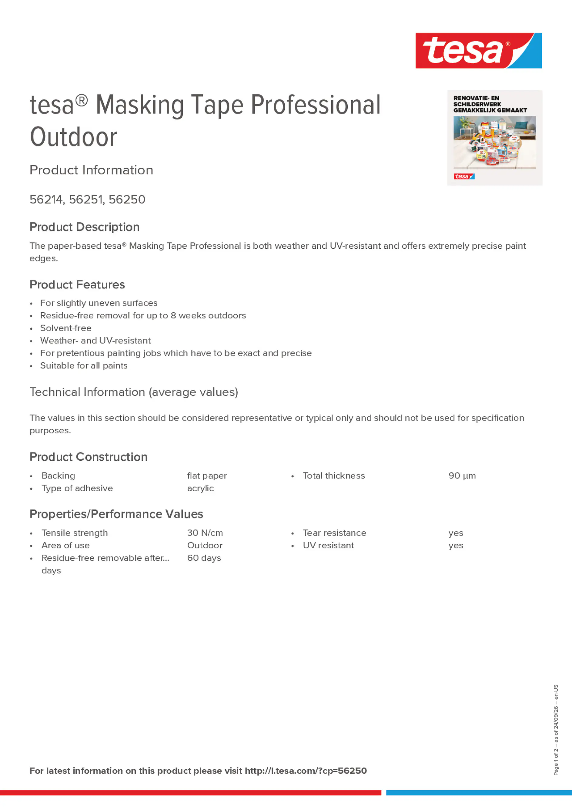 Product information_tesa® 56250_en