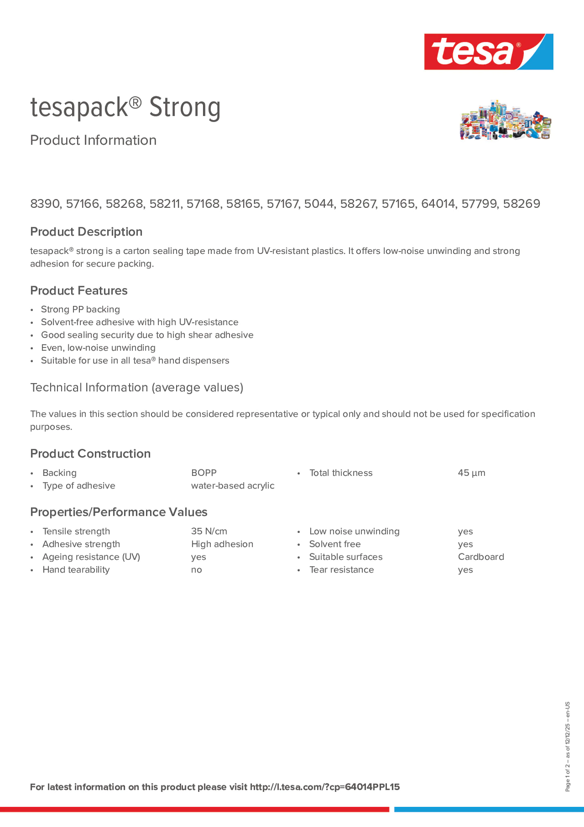 Product information_tesapack® 57424_en
