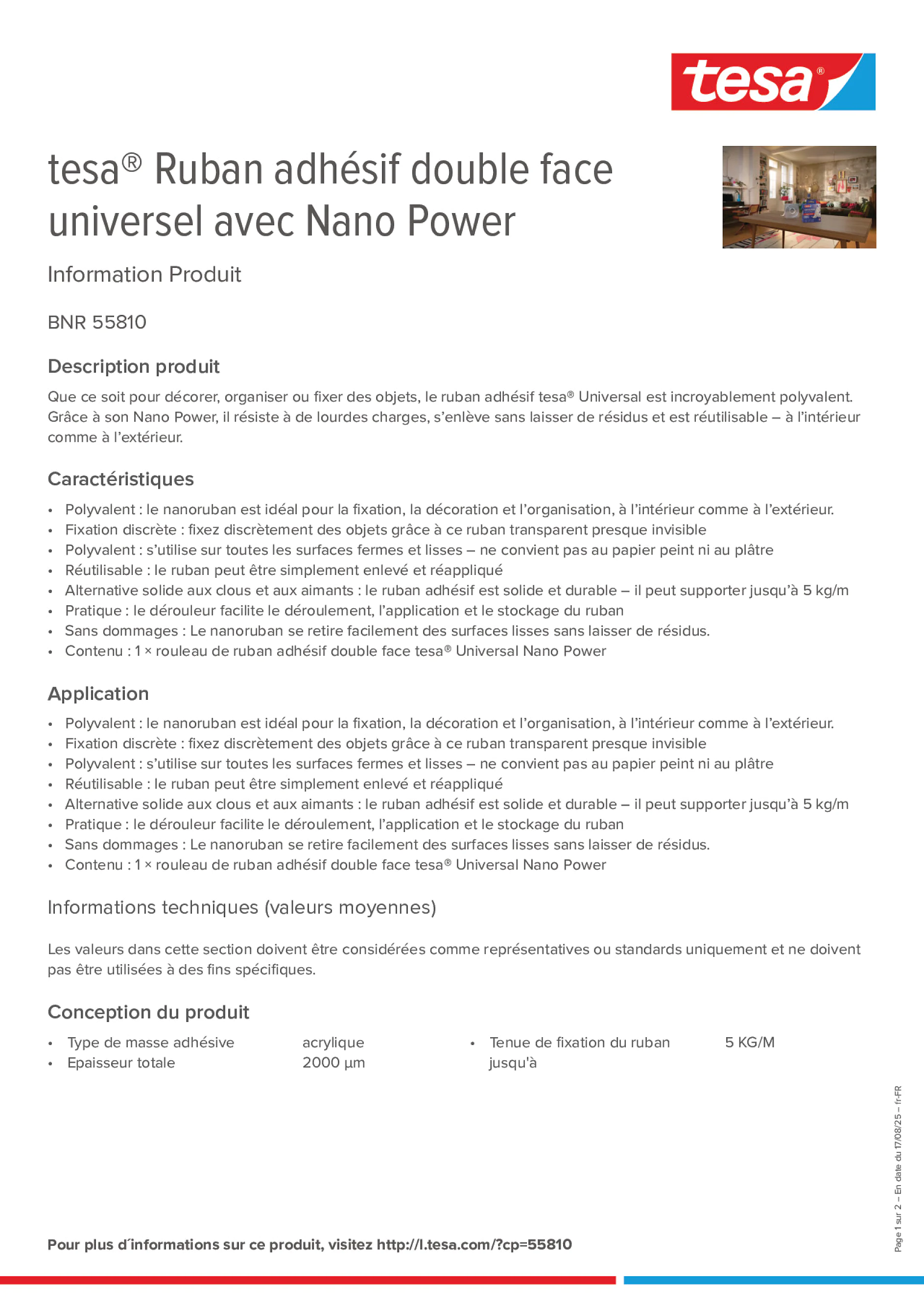 Product information_tesa® 55810_fr-FR