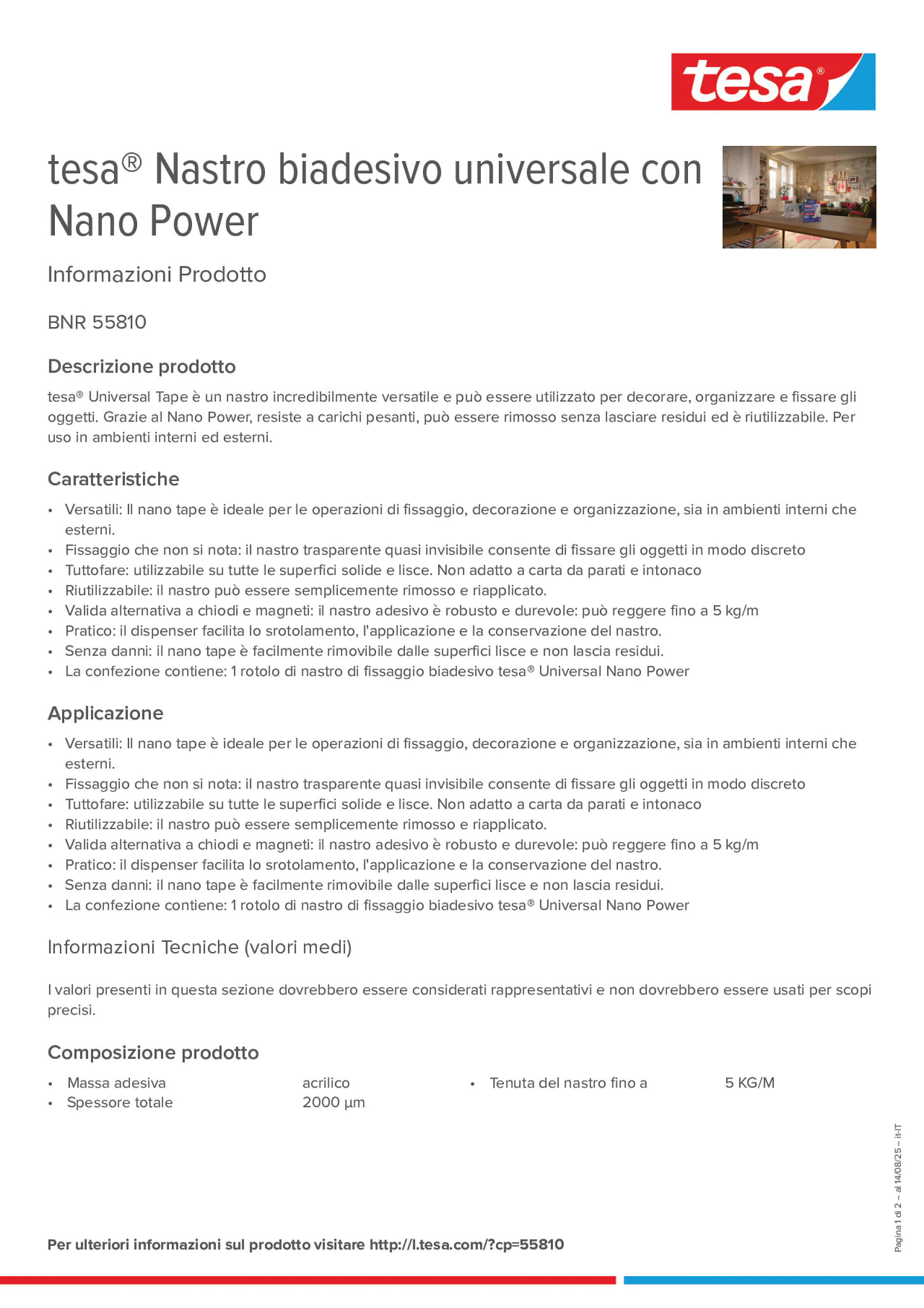 Product information_tesa® 55810_it-IT