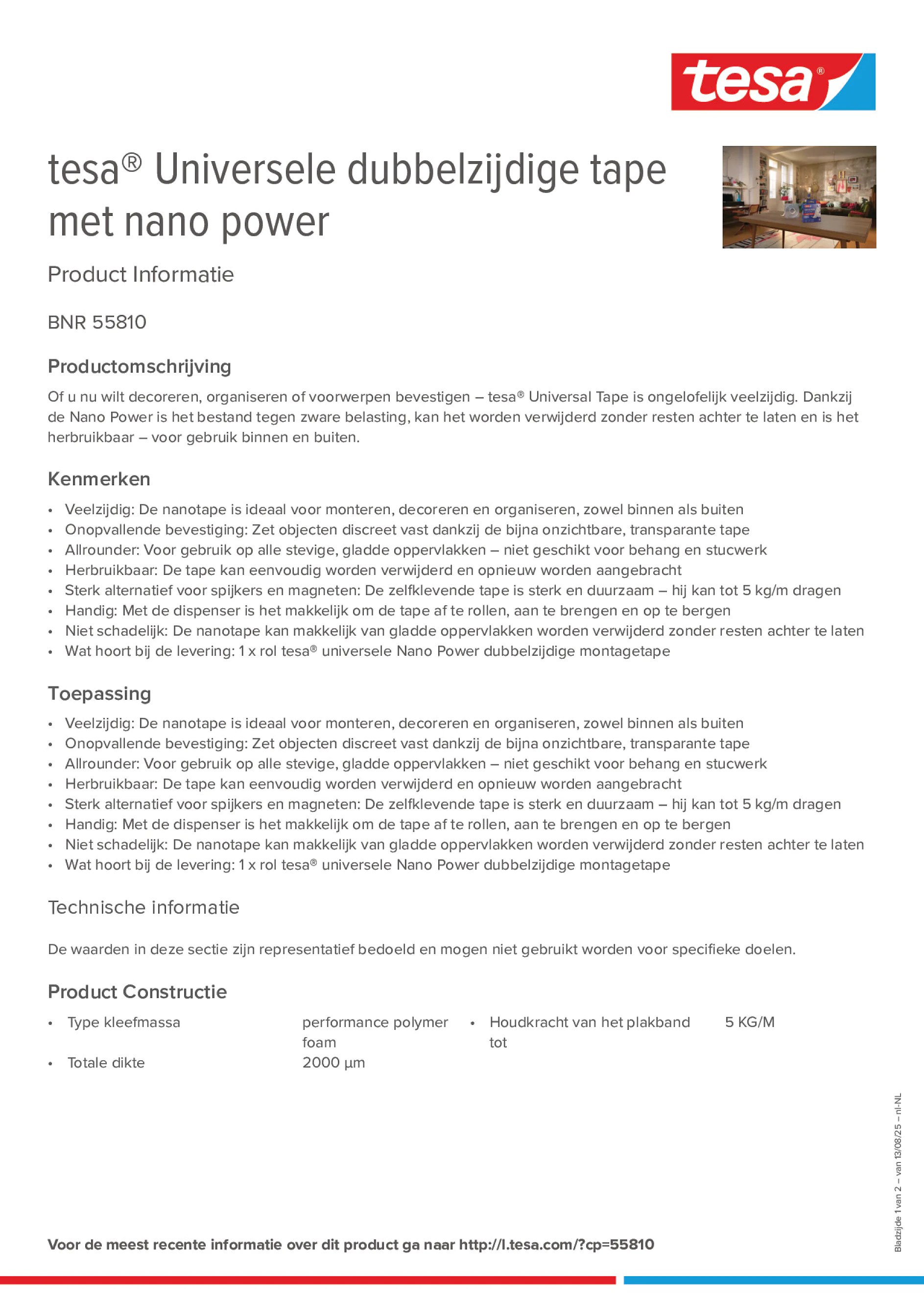 Product information_tesa® 55810_nl-NL