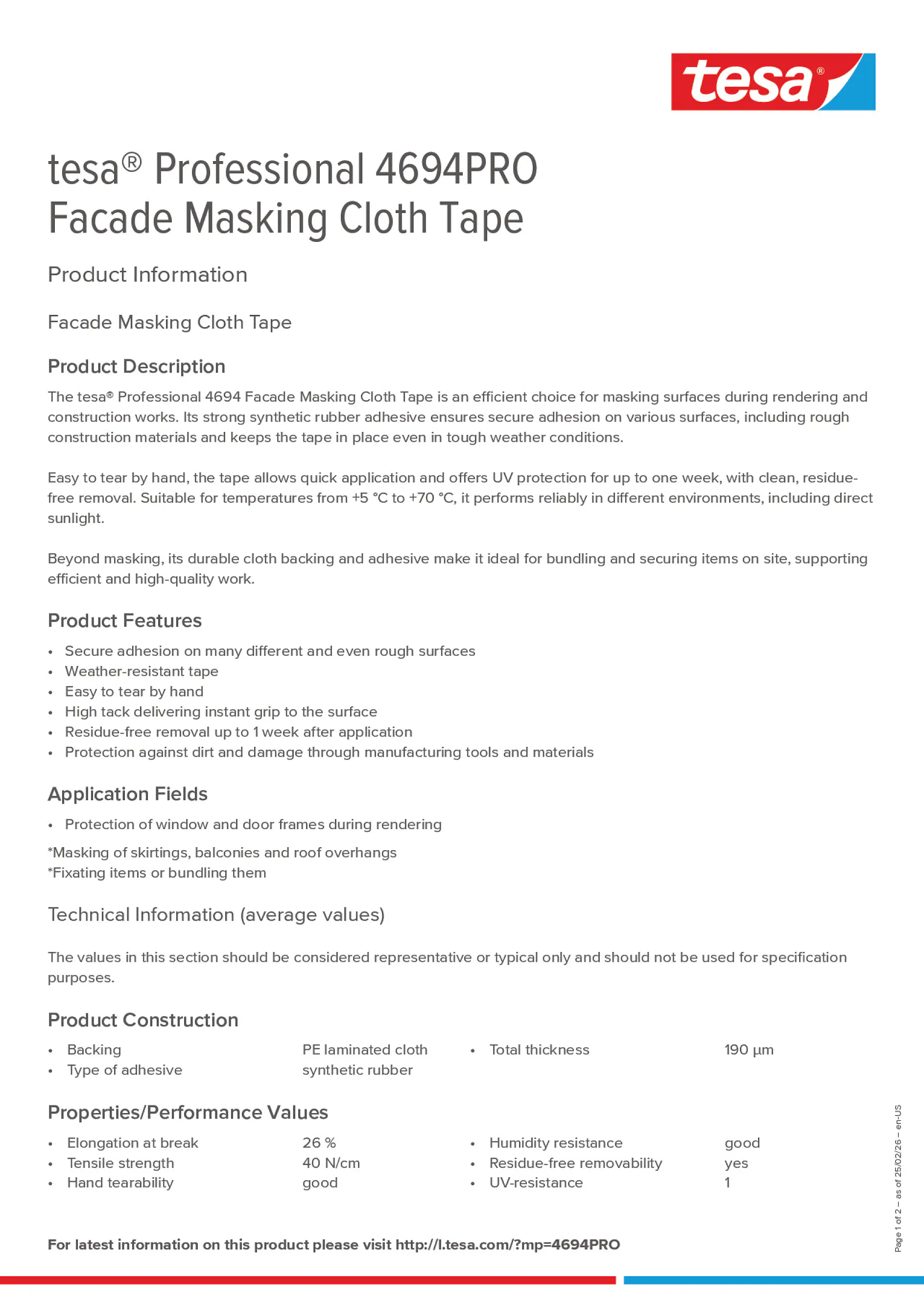 Product information_tesa® _en