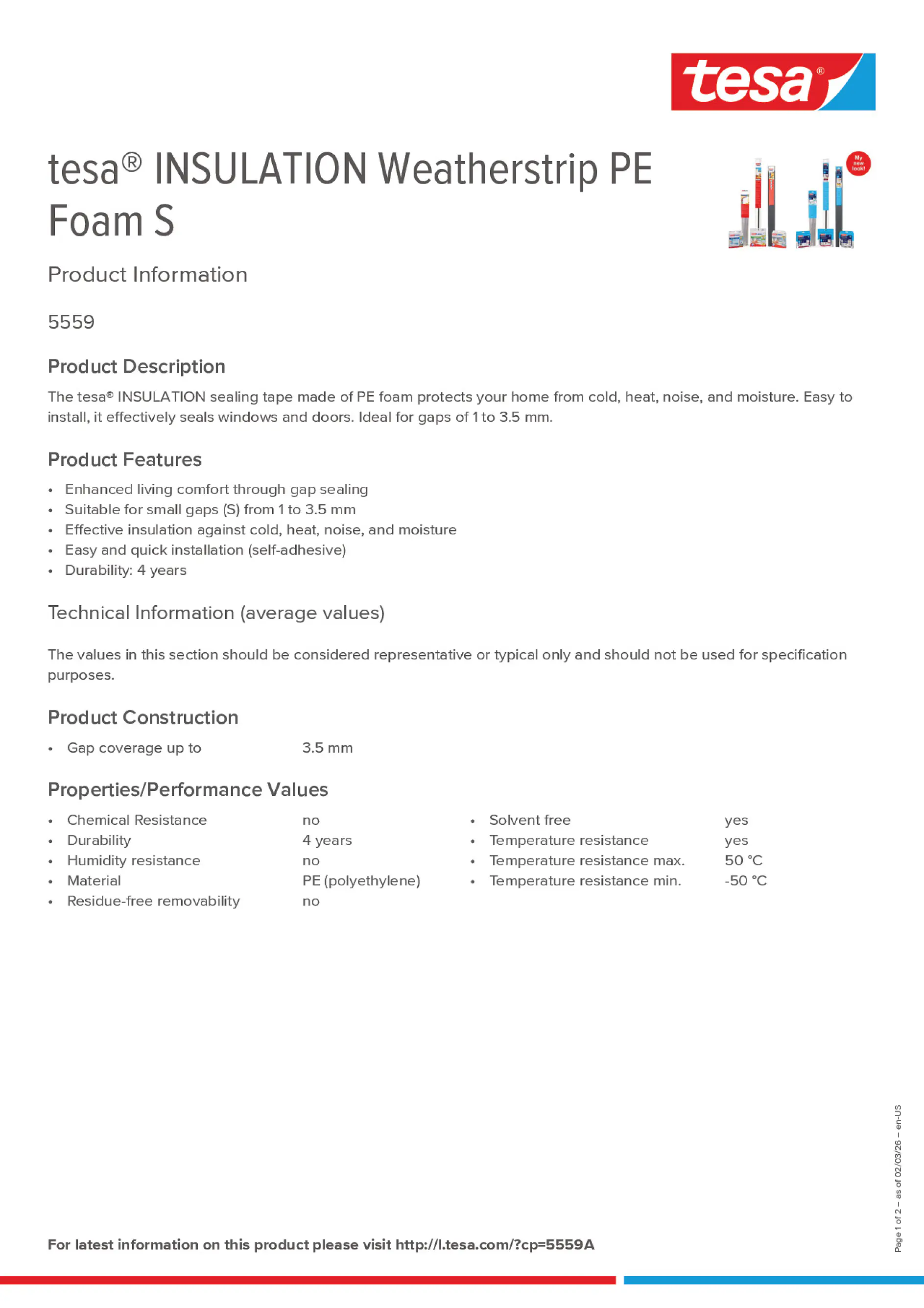 Product information_tesa® 5559A_en