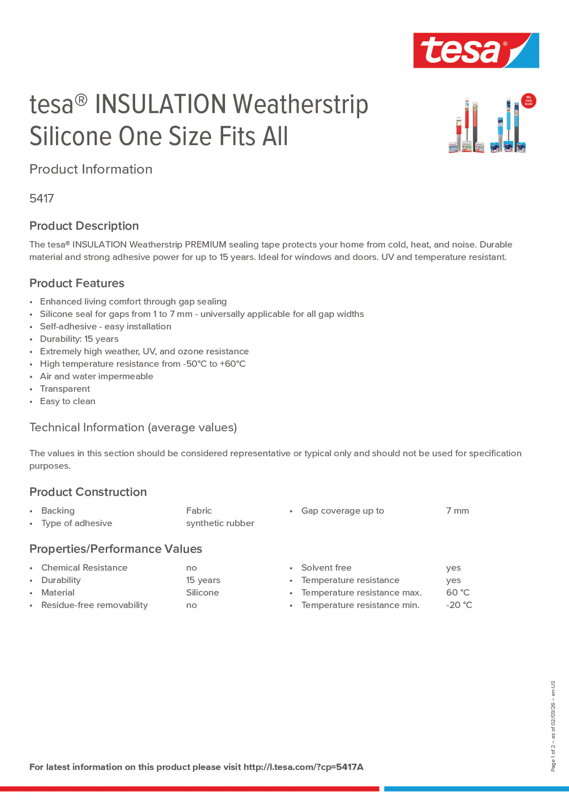 Product information_tesa® 5417A_en