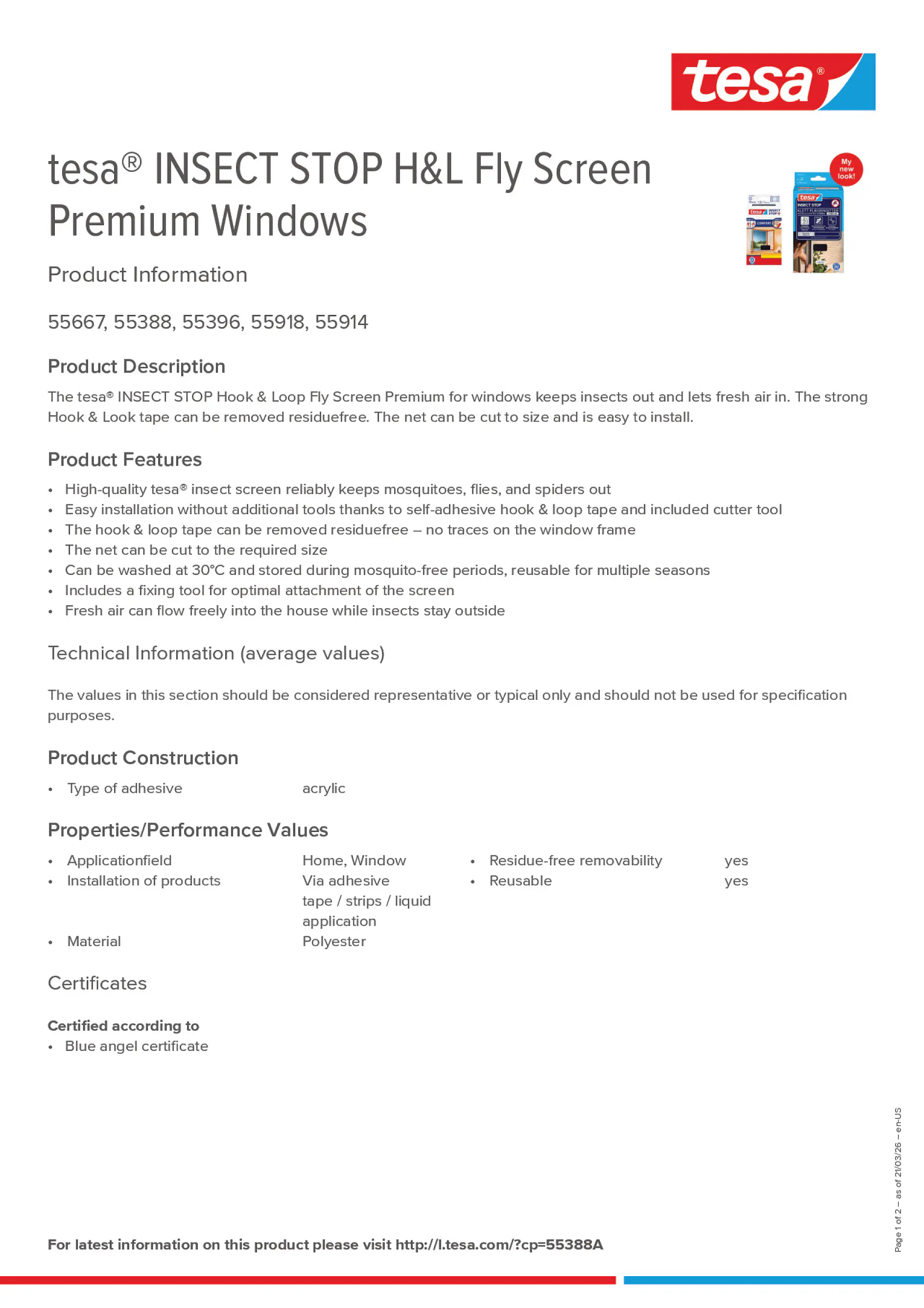 Product information_tesa® 55388A_en