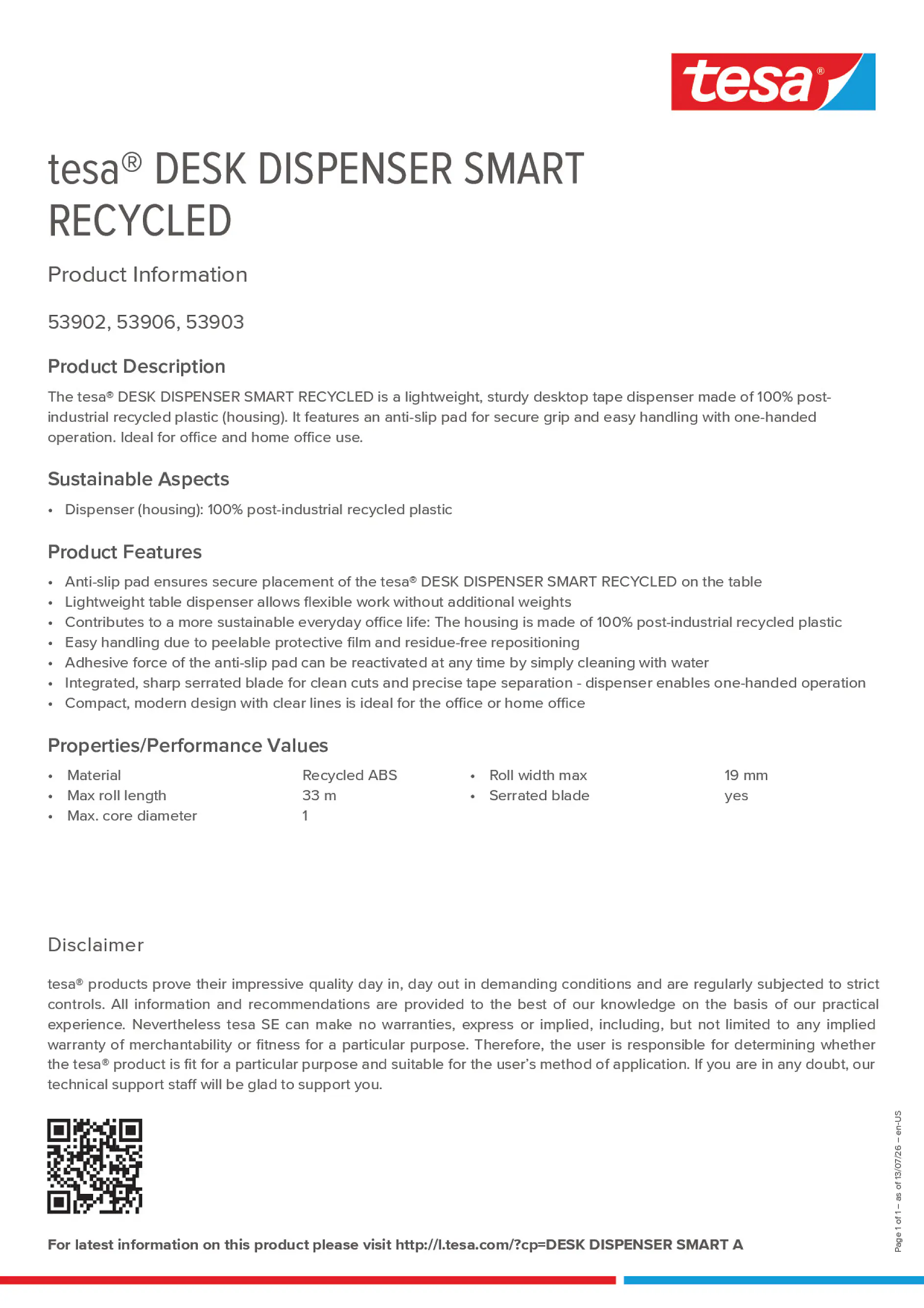 Product information_tesa® 53902DSMA_en