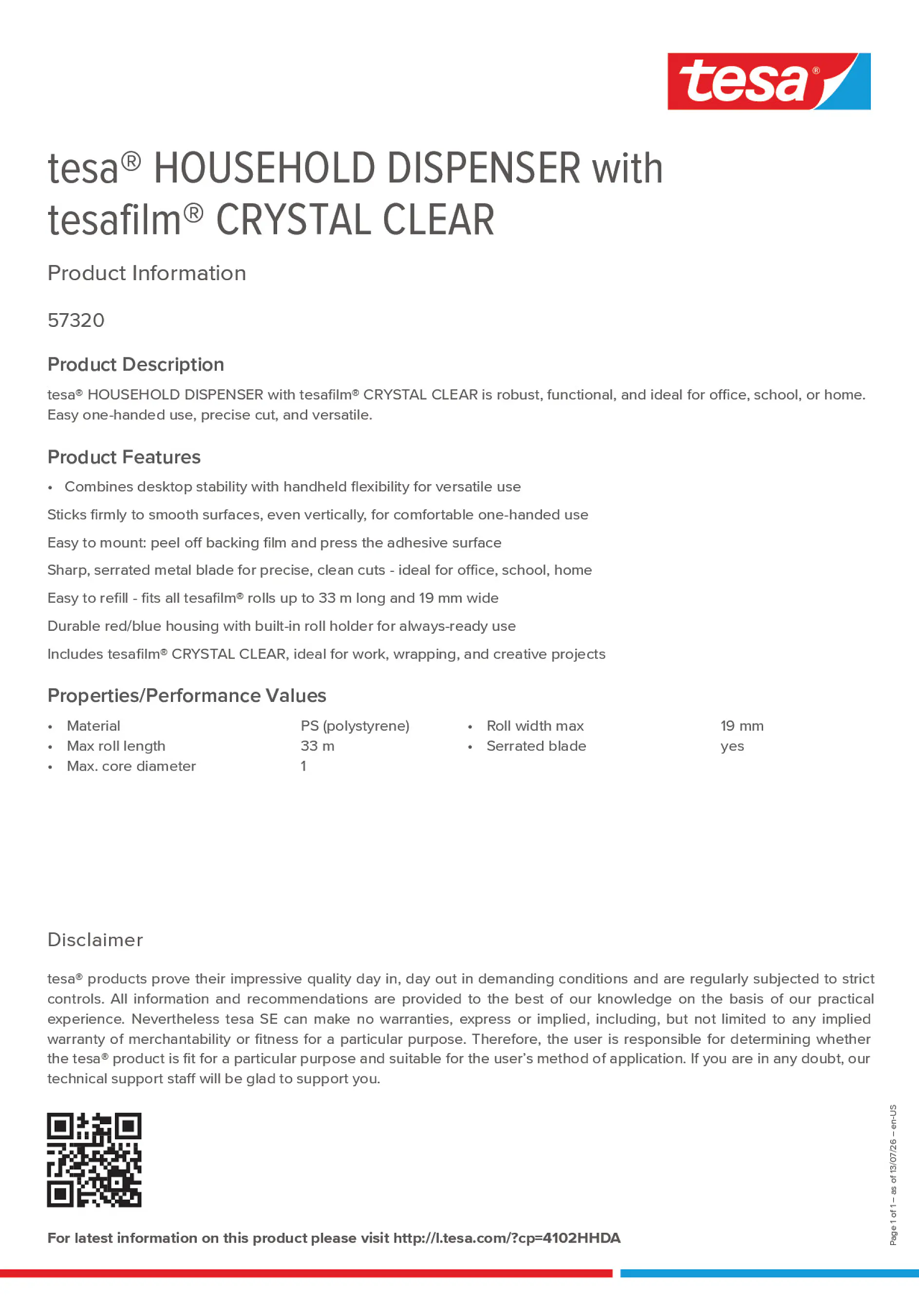 Product information_tesa® 4102HHDA_en