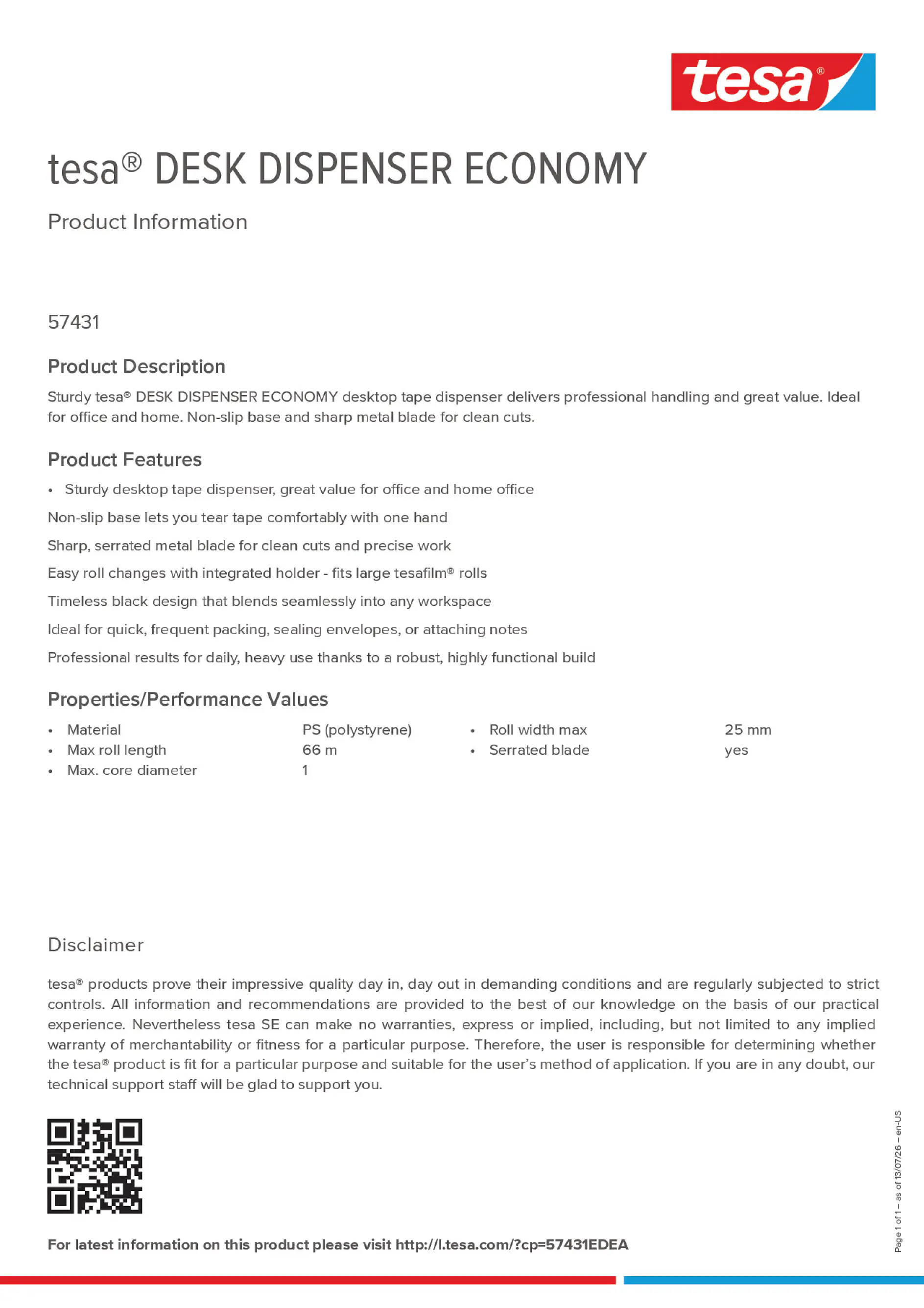 Product information_tesa® 57431EDEA_en