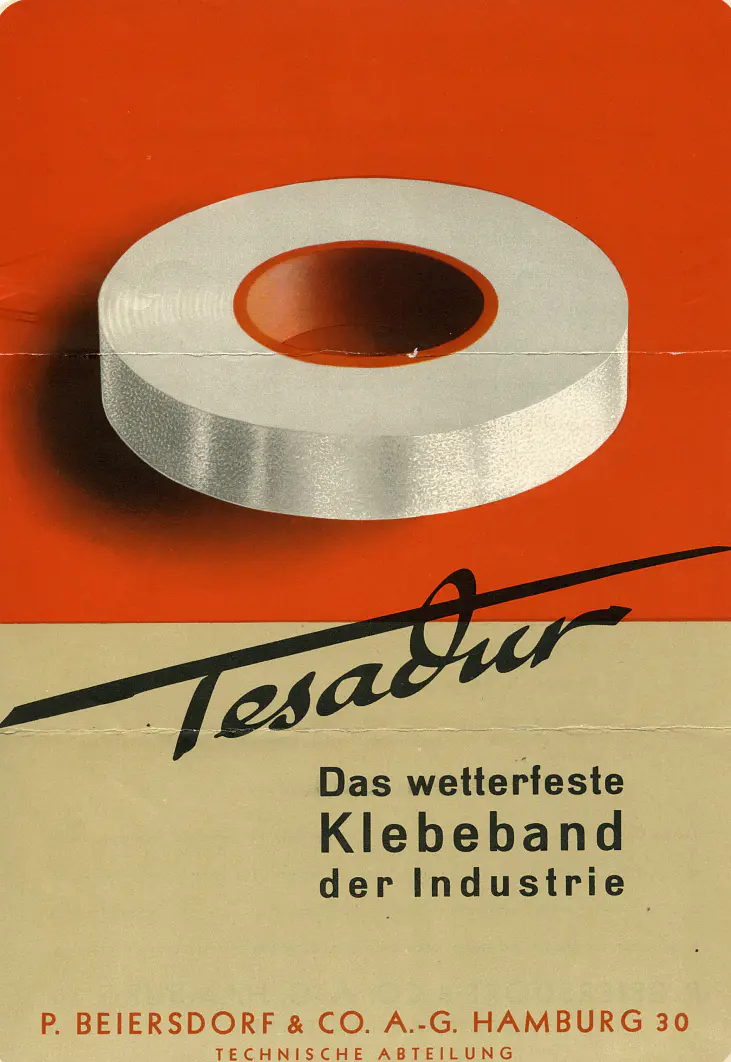 1940: Advertisement for Tesadur (Germany)