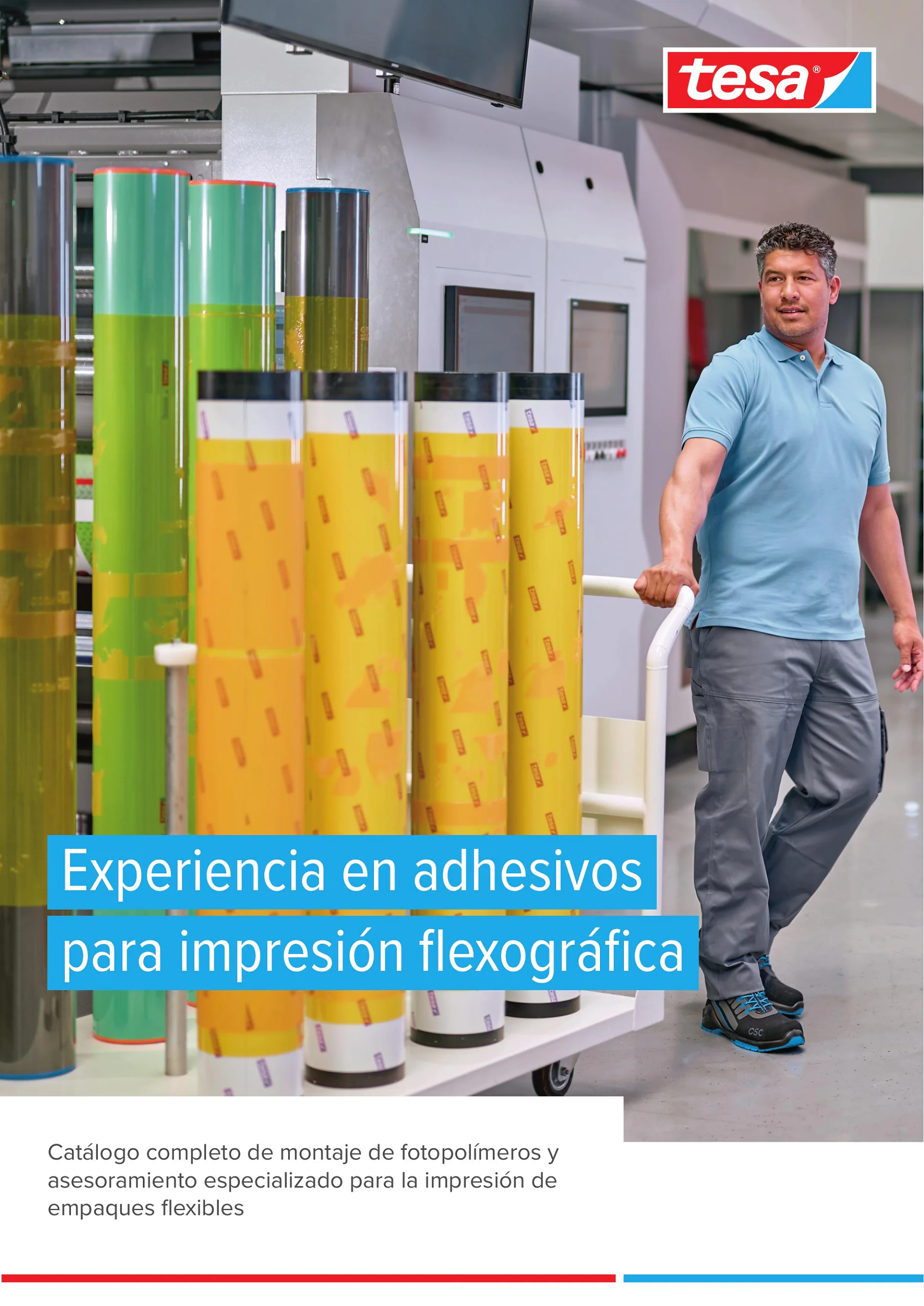 Experiencia en adhesivos para impresión flexográfica Experiencia en adhesivos para impresión flexográfica