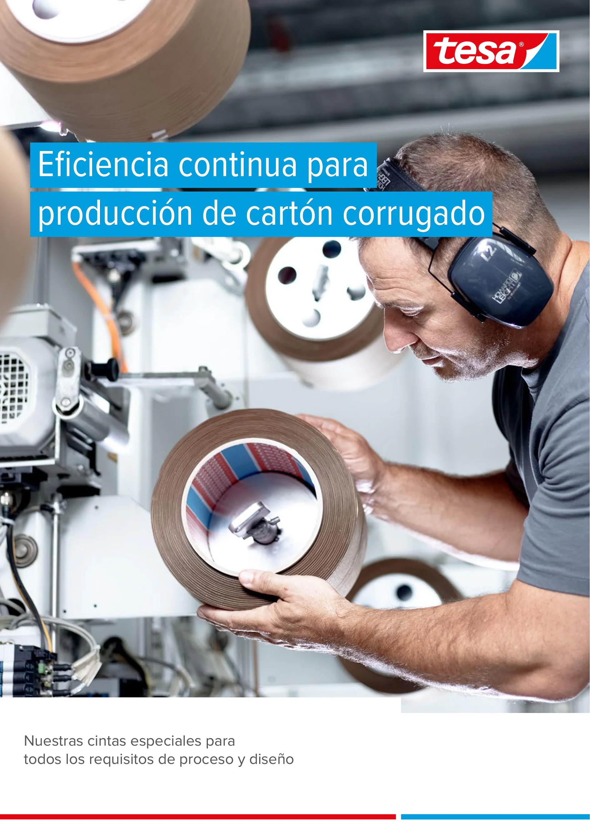 Cintas especializadas tesa® para la producción de cartón corrugado Cintas especializadas tesa® para la producción de cartón corrugado