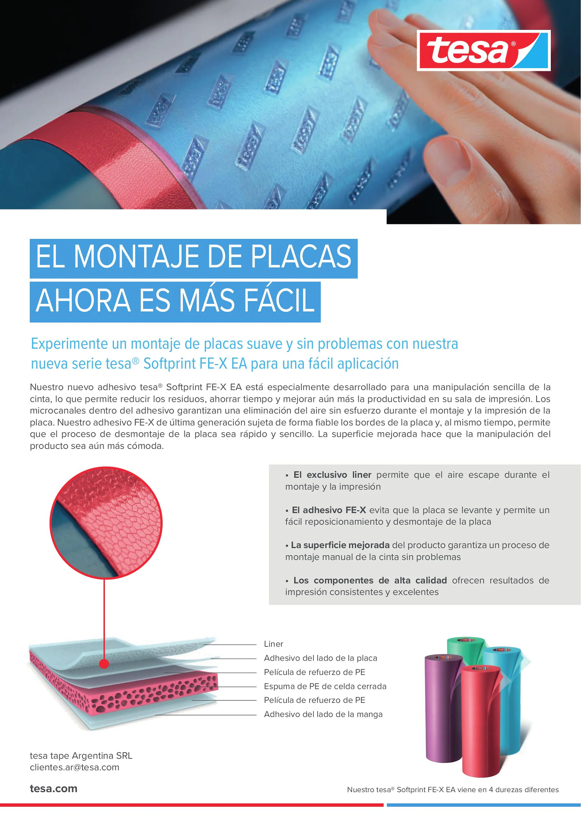 tesa Softprint FE-X EA flye