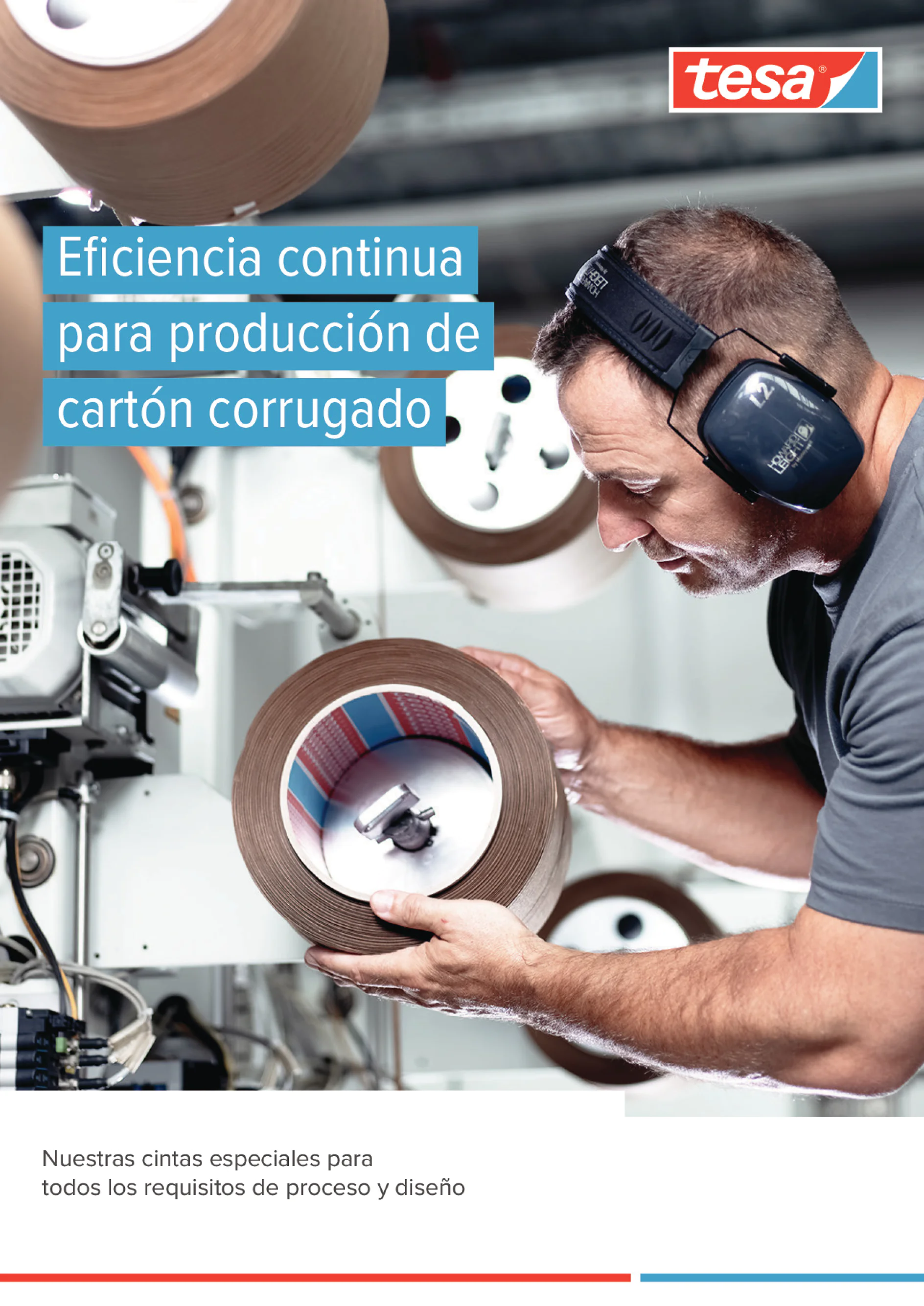 tesa® Cintas Especiales para la Producción de Cartón Corrugado