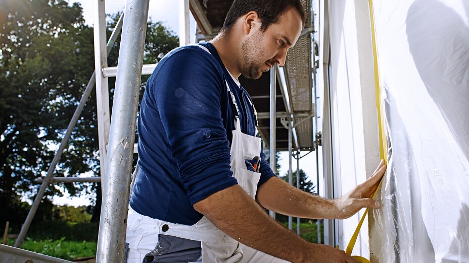 Protección y reparación de construcciones Cintas de enyesado profesional para expertos