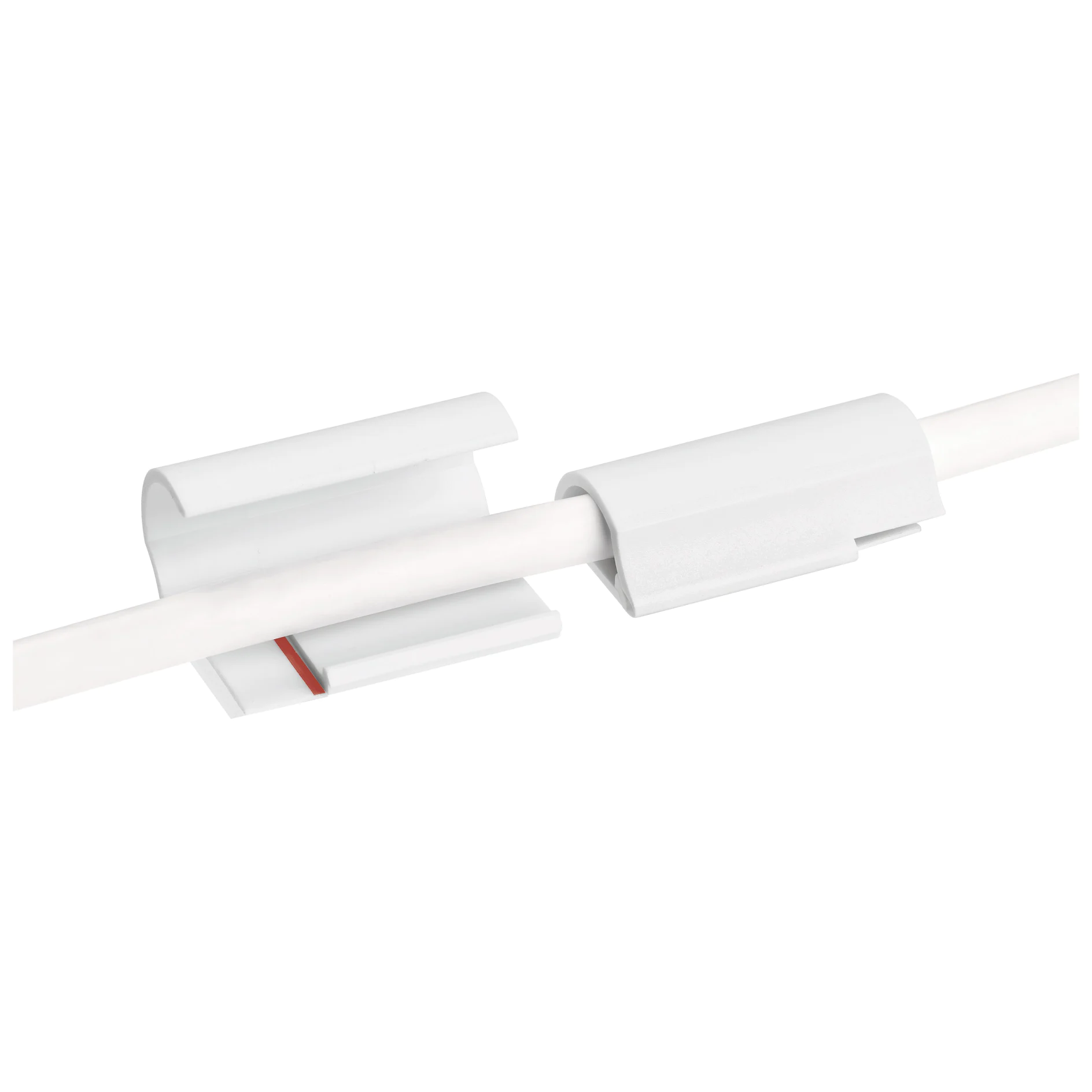 GANCIO OVALE 'POWERSTRIPS®' LARGE 2 ganci + 4 strisce - TESA