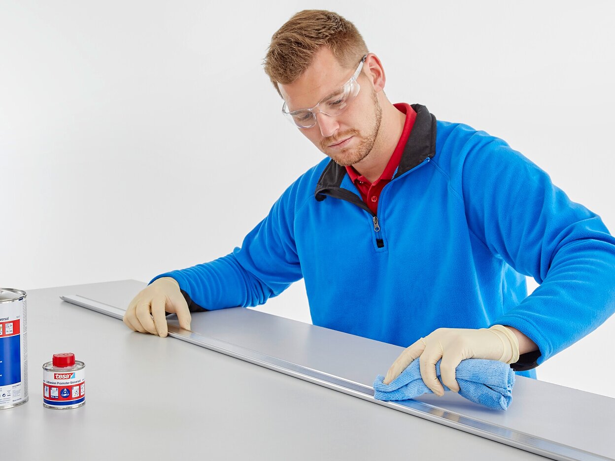 tesa 60150 surface treatment to improve adhesion to various substrates