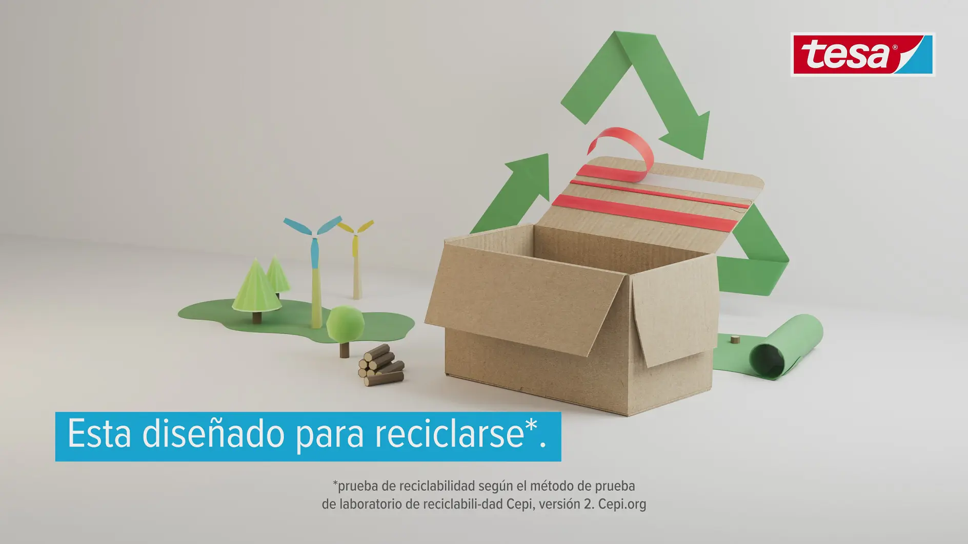 Diseñado para reciclarse