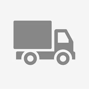 A simple gray icon of a delivery truck on a white background, featuring the brand name tesa tape. The truck has a square cargo area and two wheels visible. The design is flat and minimalistic. (This text has been generated by AI)