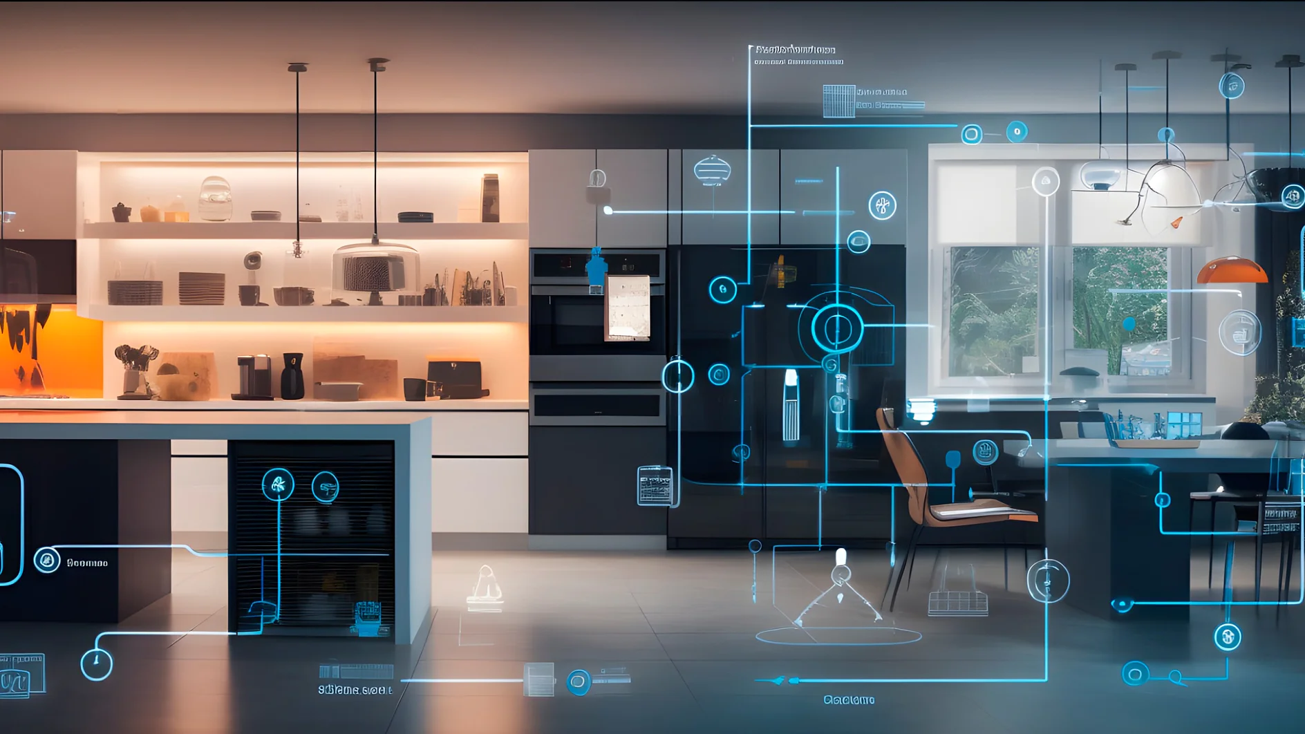 Appliances smart home kitchen