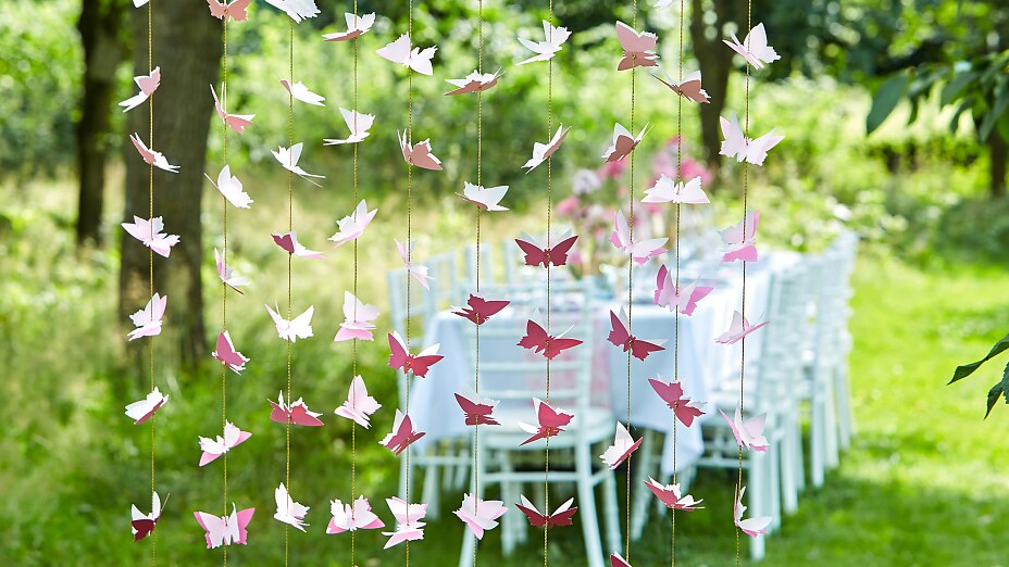 Guirnaldas de Mariposa para la boda - tesa