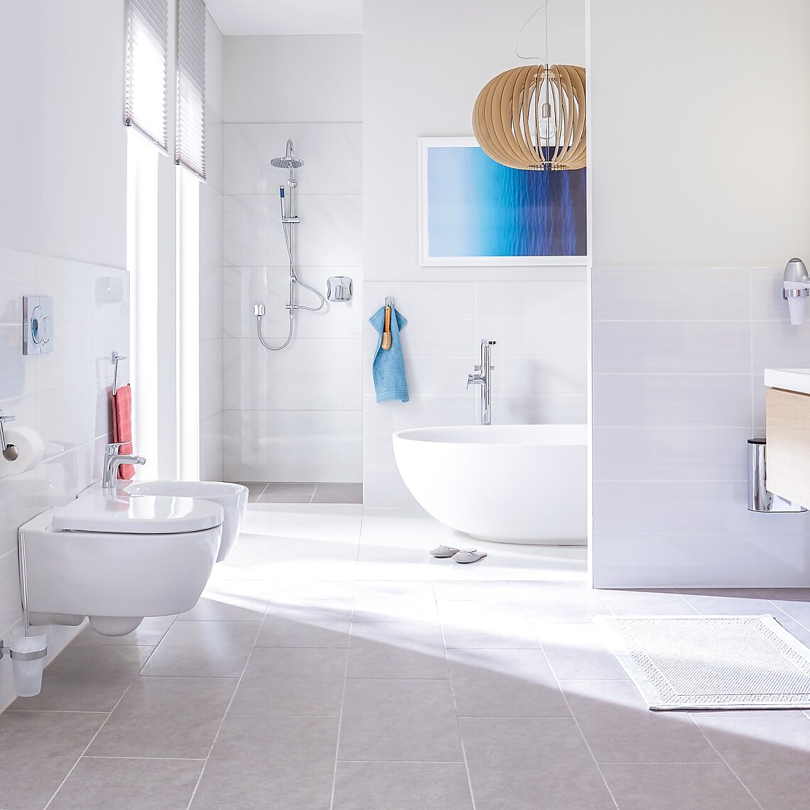 Soluciones adhesivas para accesorios de baño - tesa