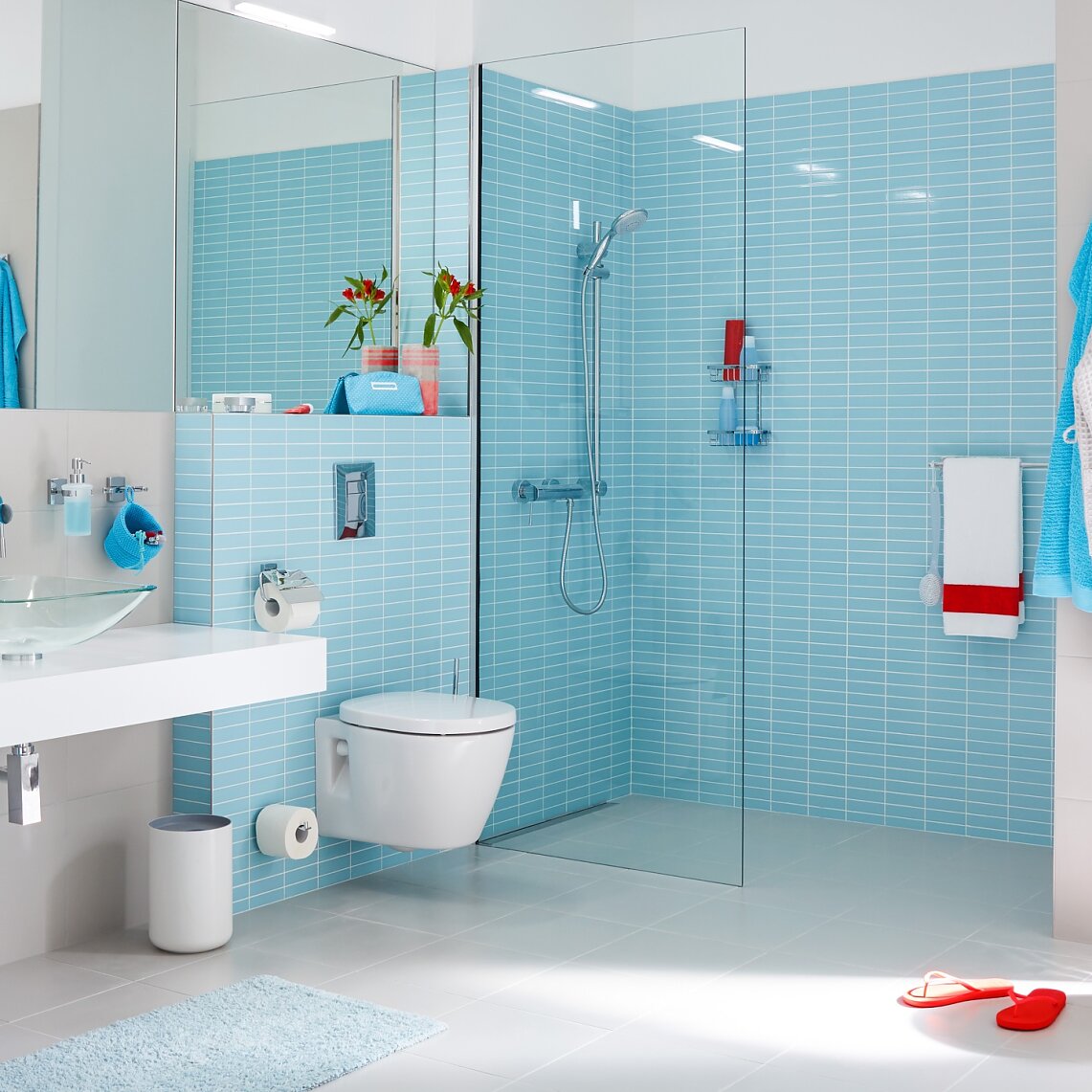 Soluciones adhesivas para accesorios de baño - tesa