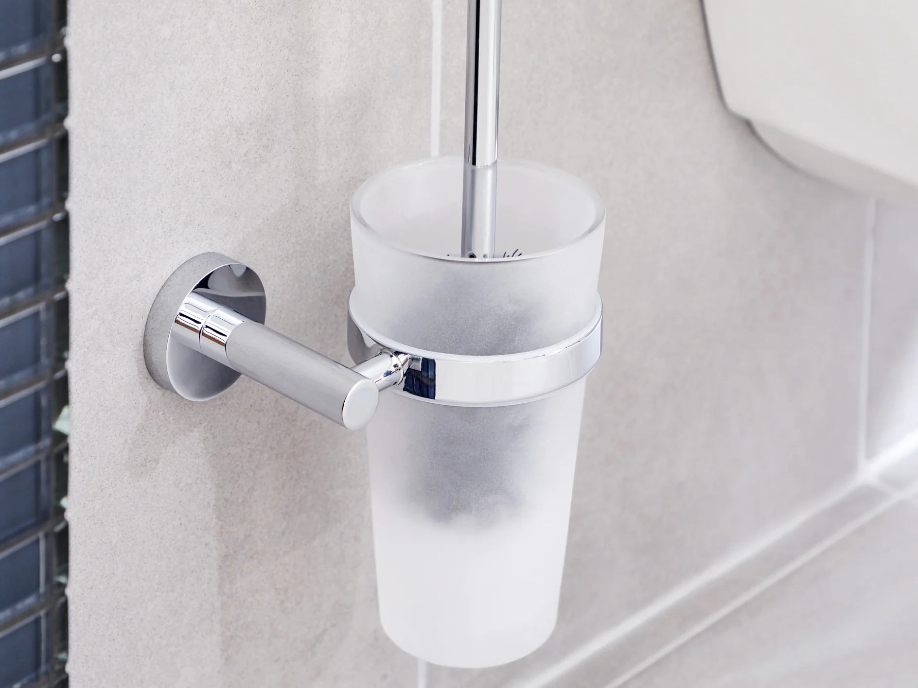 Portaescobillas de baño